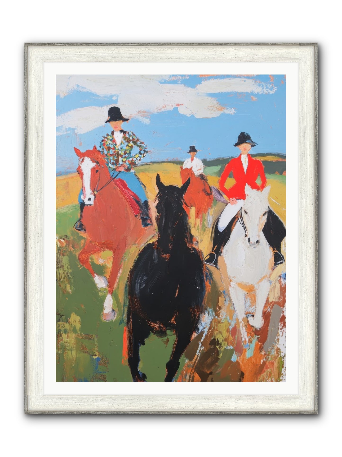 Peculiar Tuesday Framed Print - Driftwood White 36x48