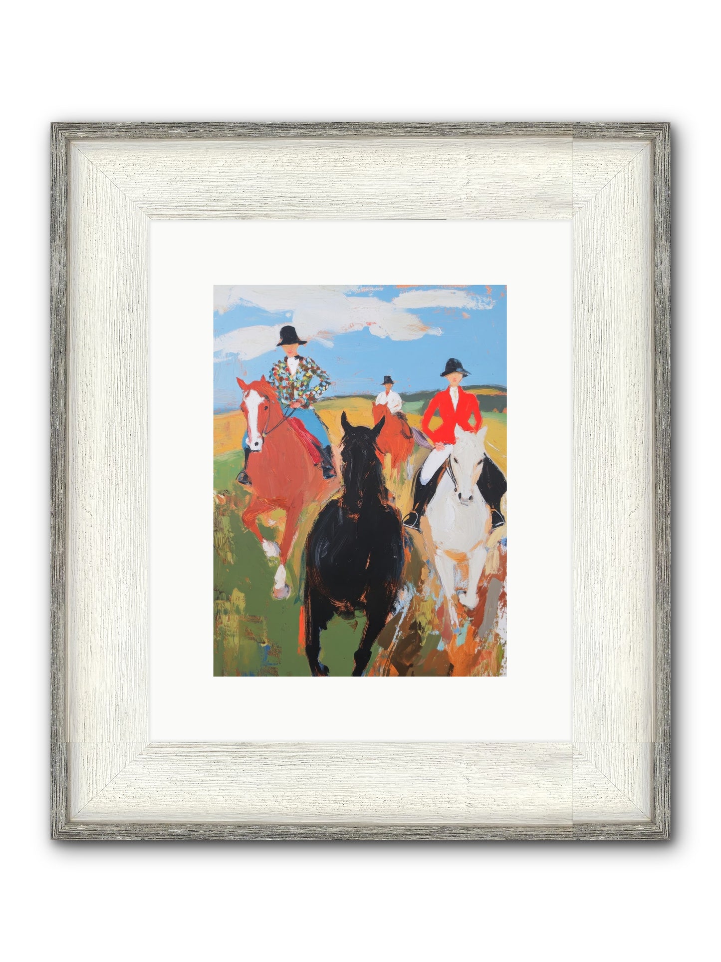 Peculiar Tuesday Framed Print - Driftwood White 9x12