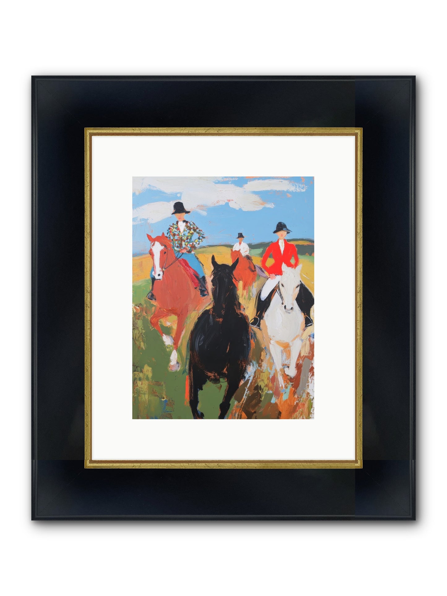 Peculiar Tuesday Framed Print - Wide Black w/Gold 9x12