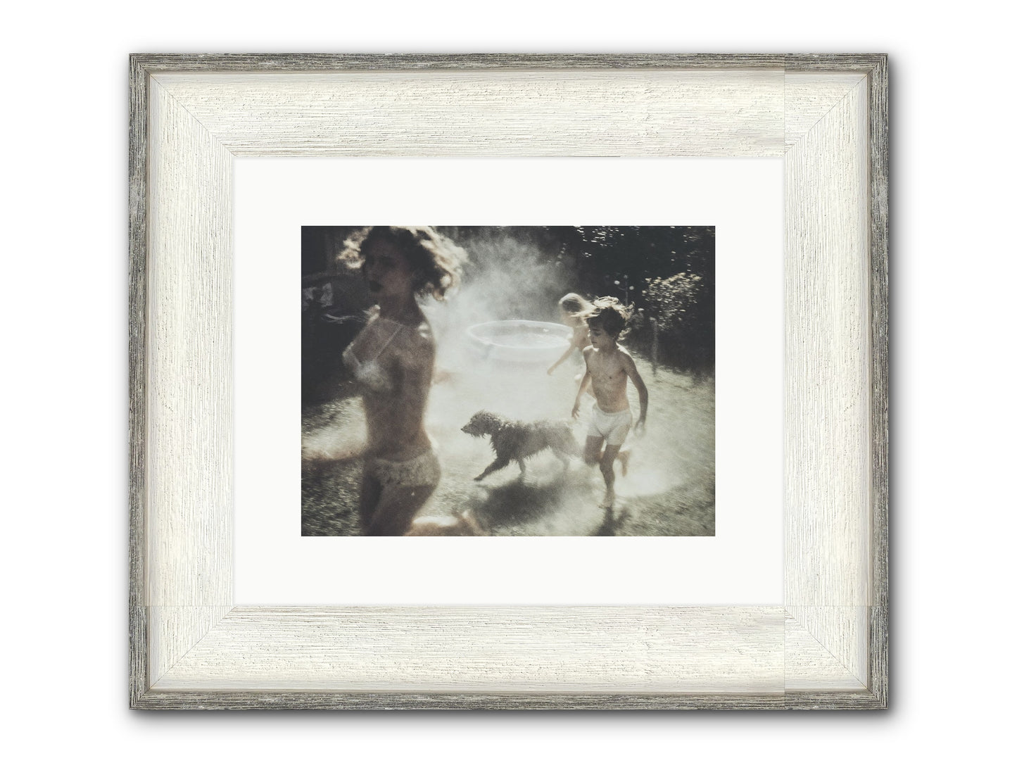 Performing Wildness Framed Print - Driftwood White 12x9