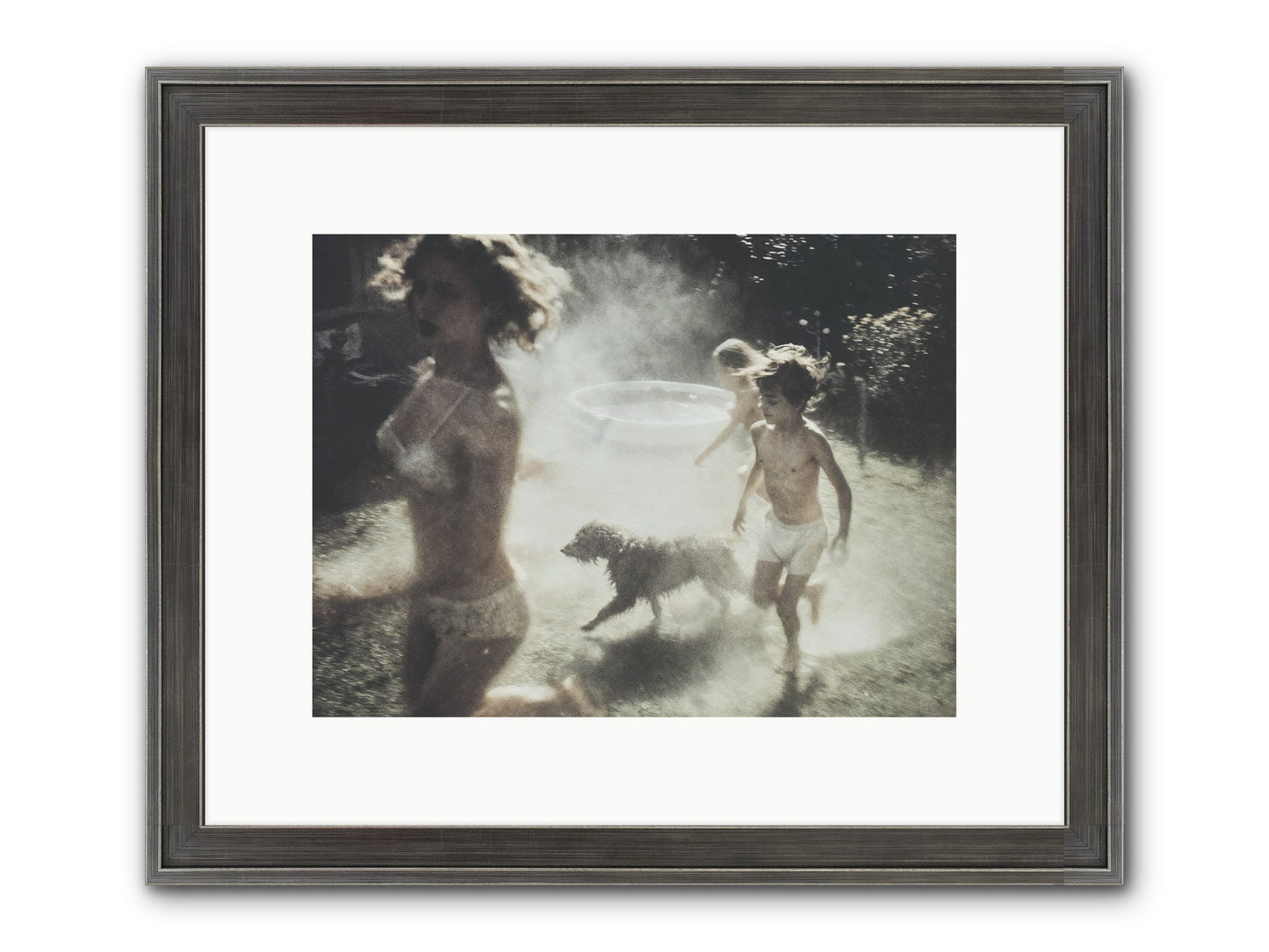 Performing Wildness Framed Print - Slimwoods Black/Silver 12x9