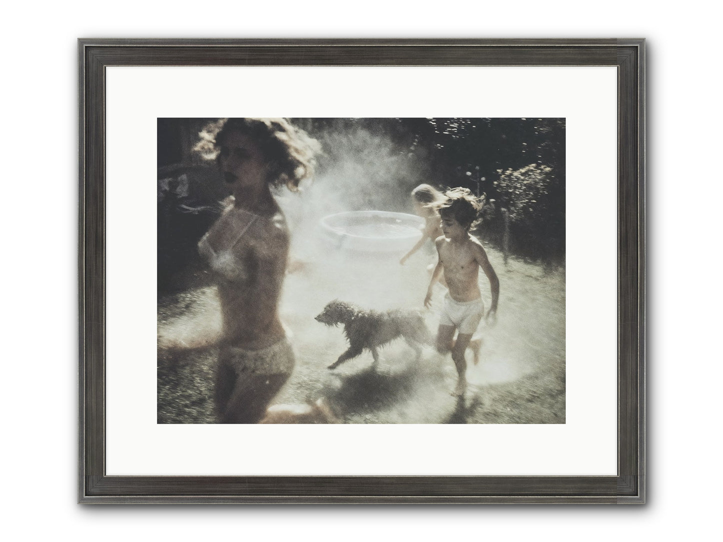 Performing Wildness Framed Print - Slimwoods Black/Silver 16x12