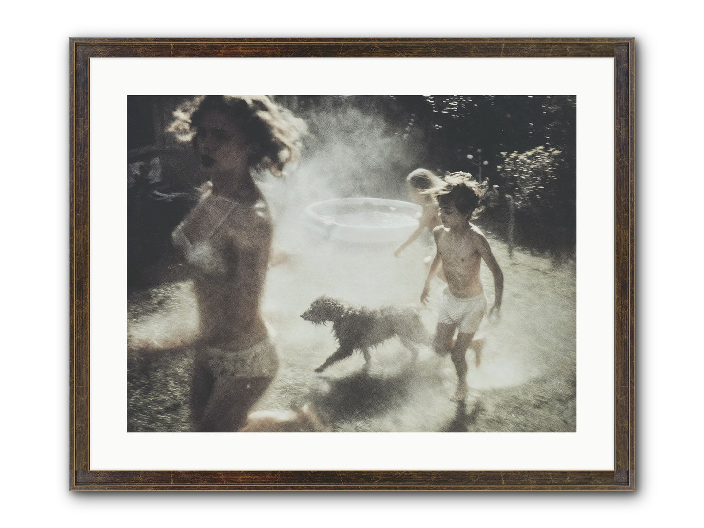 Performing Wildness Framed Print - Slimwoods Black/Gold 24x18
