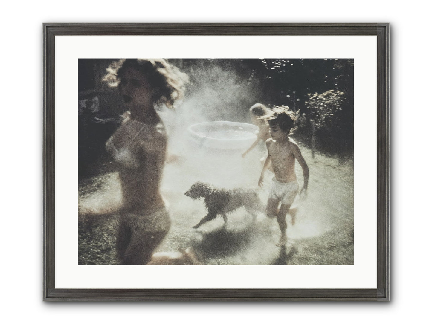 Performing Wildness Framed Print - Slimwoods Black/Silver 24x18