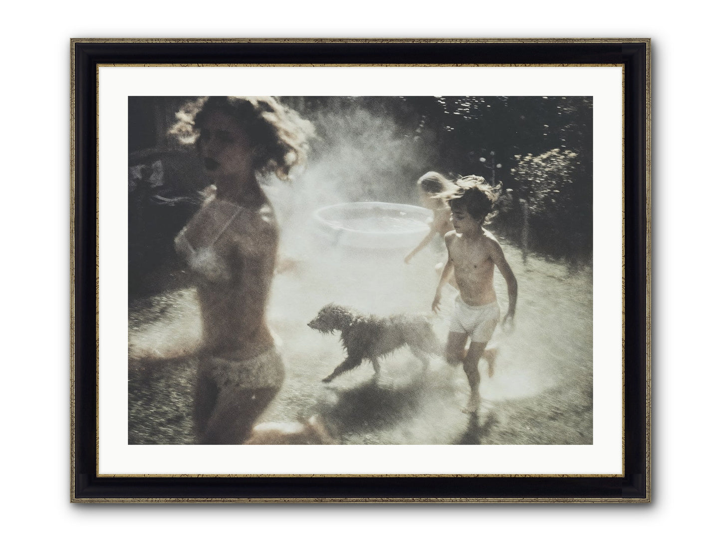 Performing Wildness Framed Print - Black & Gold 32x24