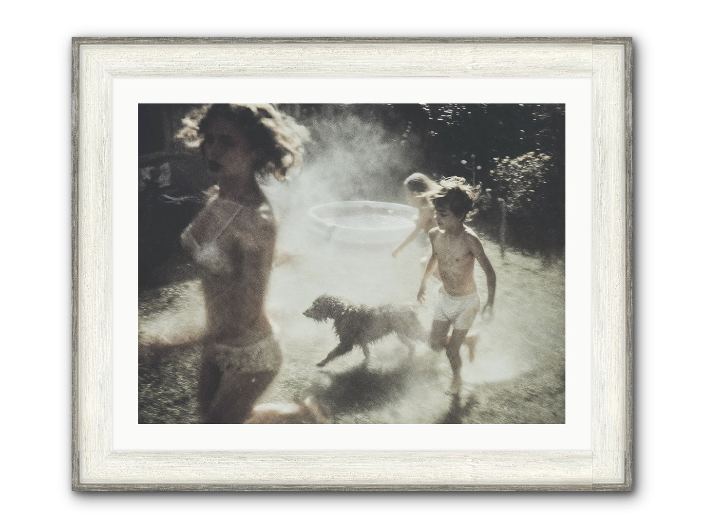 Performing Wildness Framed Print - Driftwood White 32x24