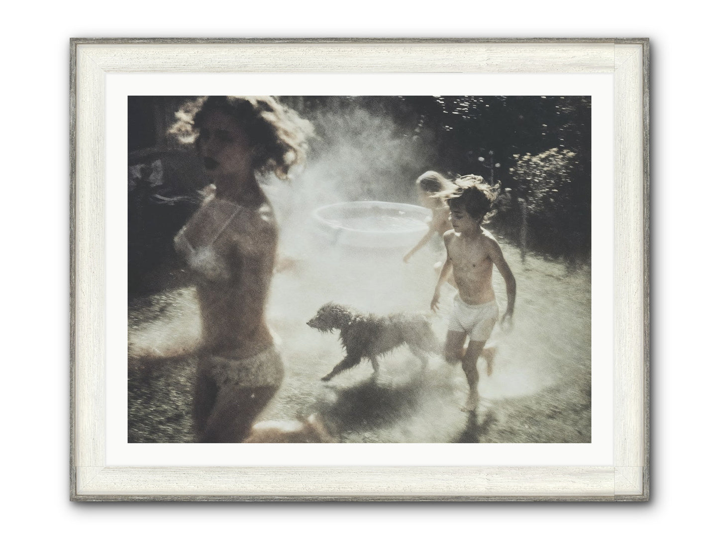 Performing Wildness Framed Print - Driftwood White 40x30