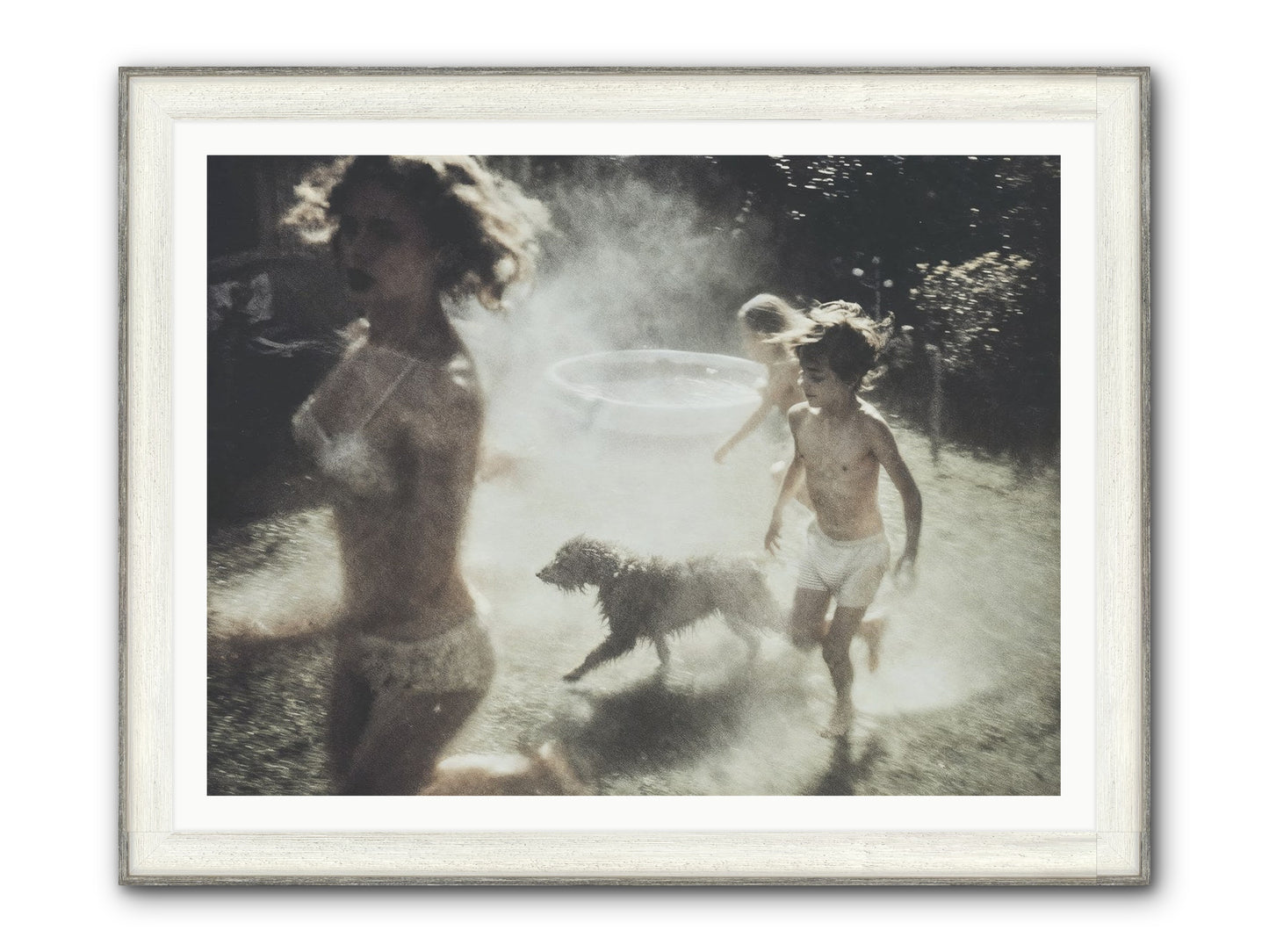 Performing Wildness Framed Print - Driftwood White 48x36