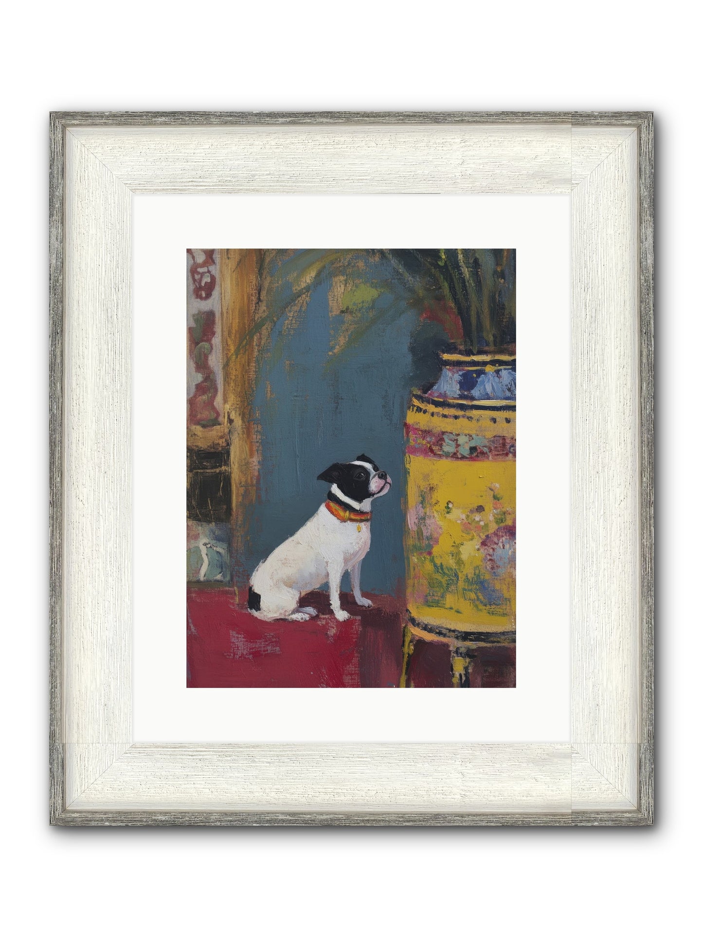 Petite Perfection Framed Print - Driftwood White 12x16