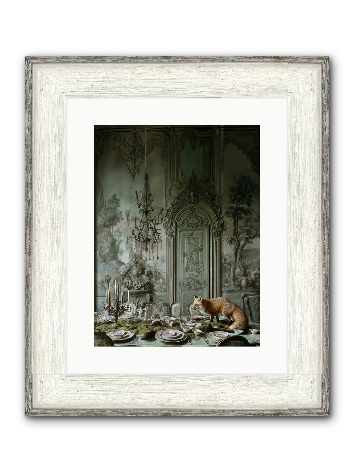 Pickwick Place No.2 Framed Print - Driftwood White 12x16