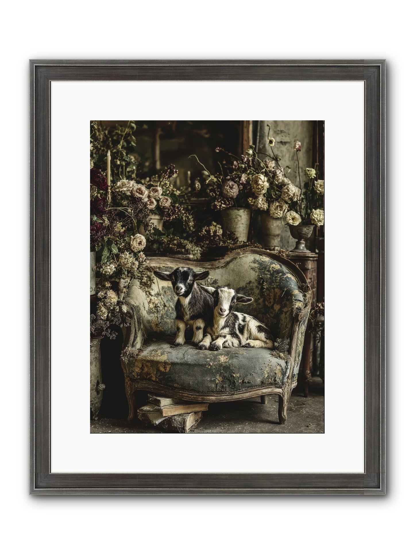 Pixie Dust Framed Print - Slimwoods Black/Silver 12x16