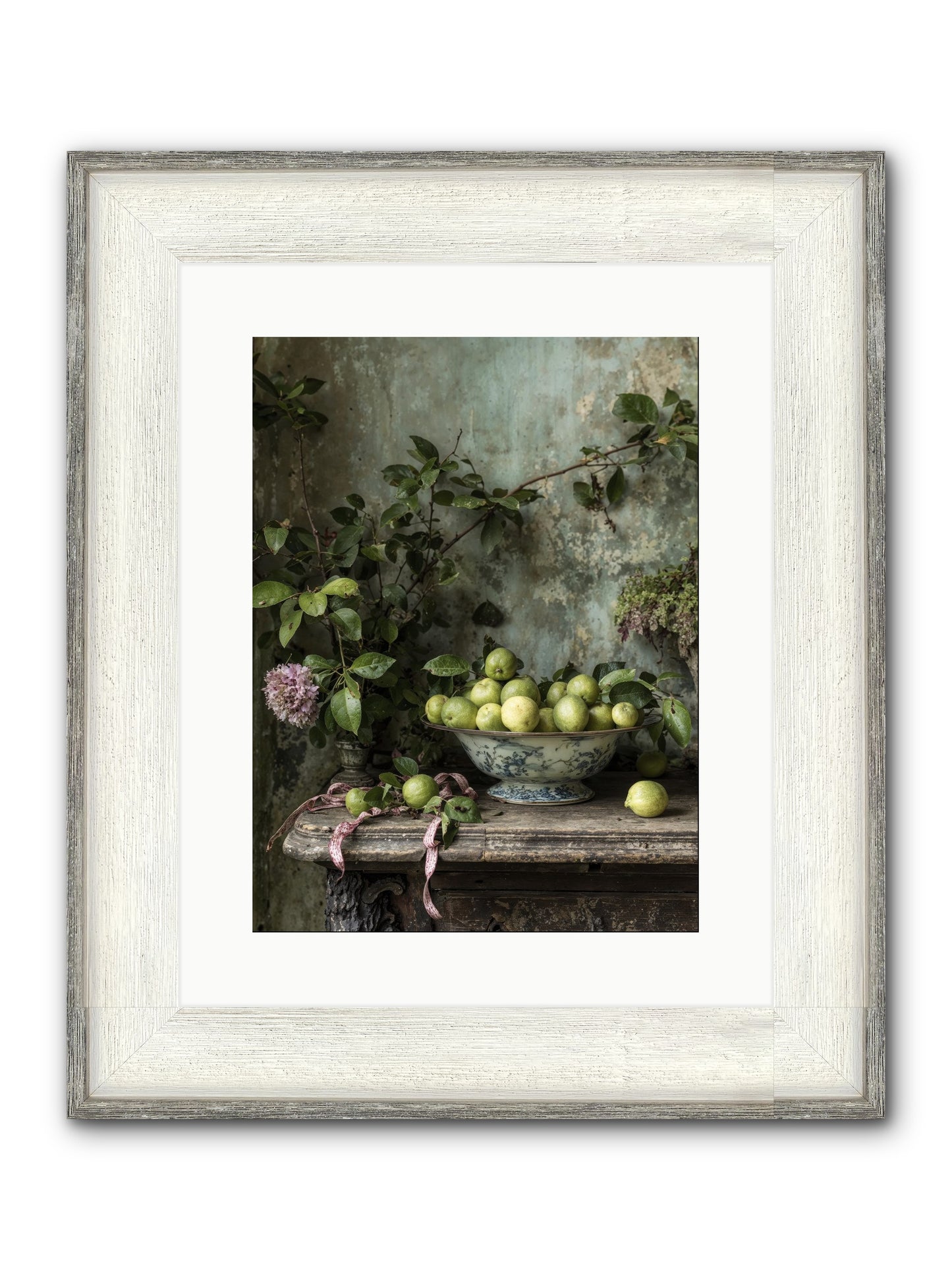Plein Air Framed Print - Driftwood White 12x16