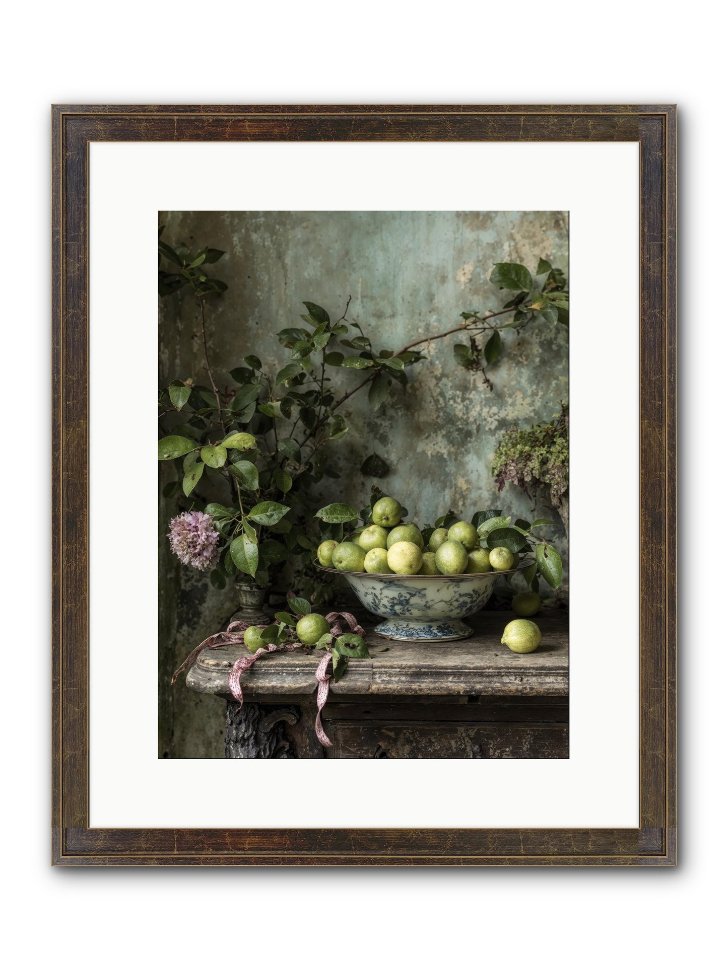 Plein Air Framed Print - Slimwoods Black/Gold 12x16