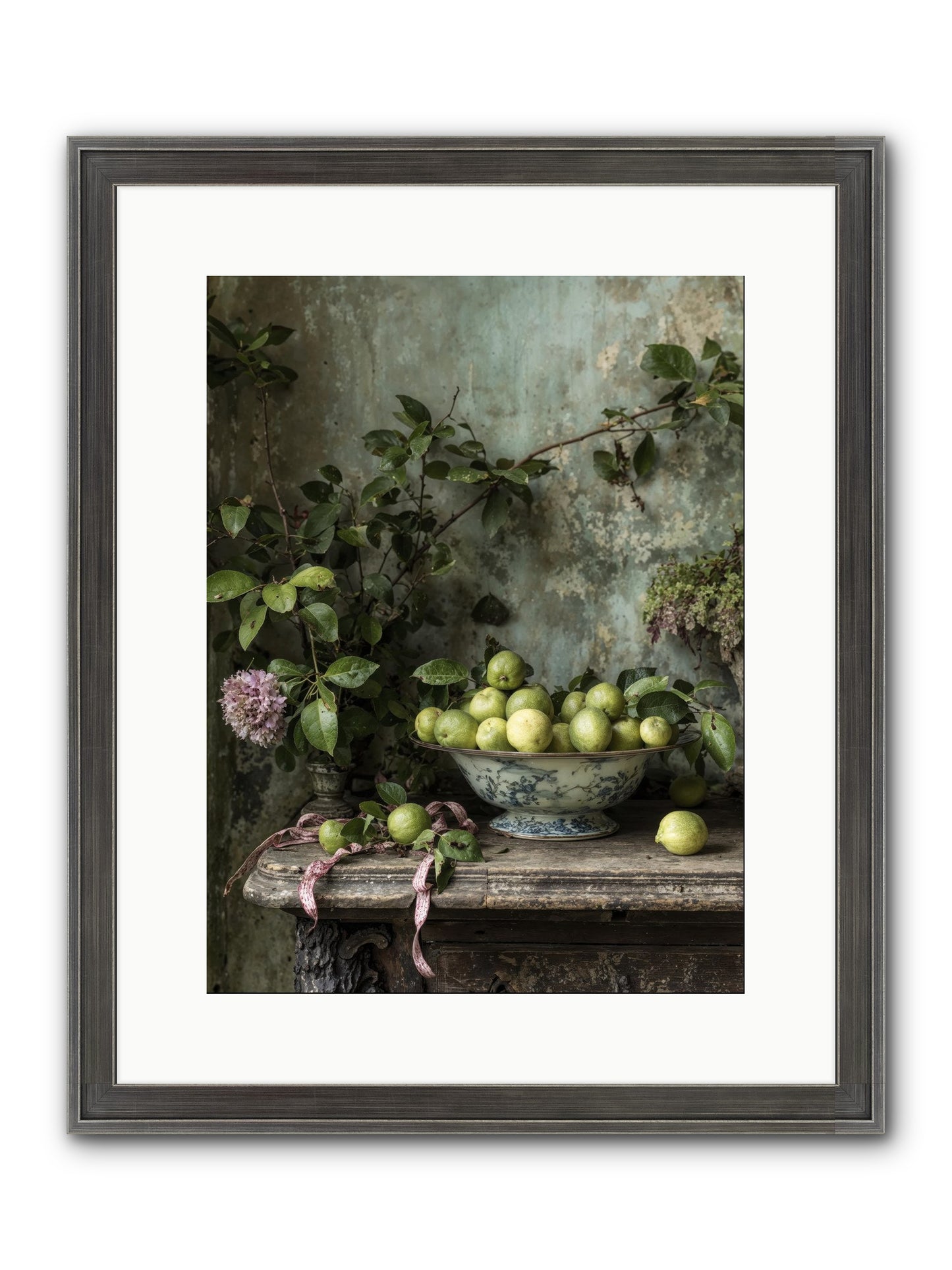 Plein Air Framed Print - Slimwoods Black/Silver 12x16