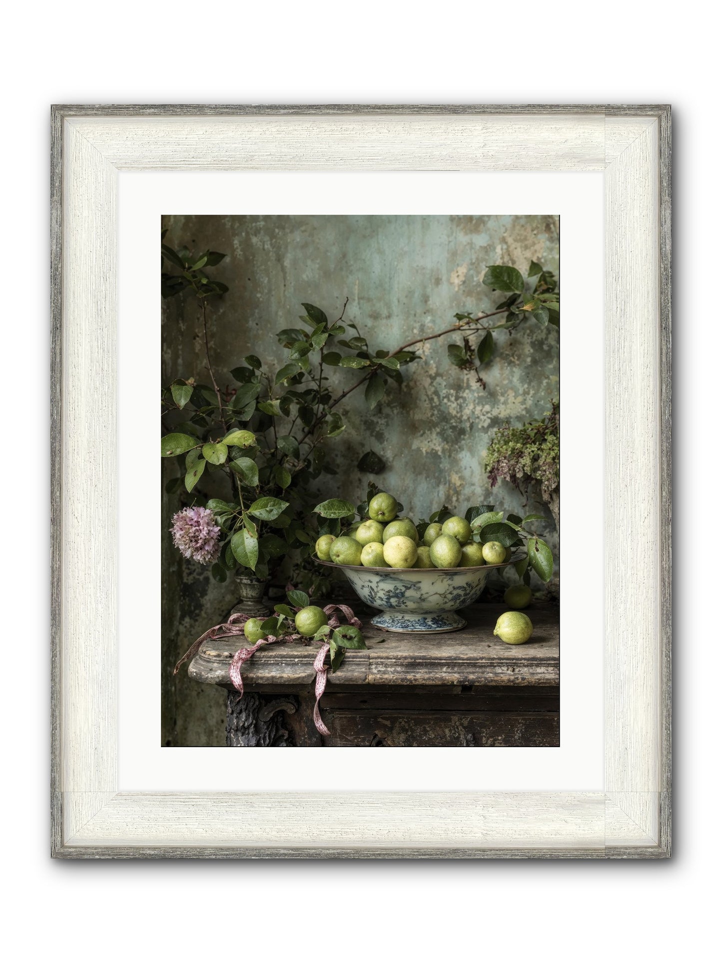 Plein Air Framed Print - Driftwood White 18x24