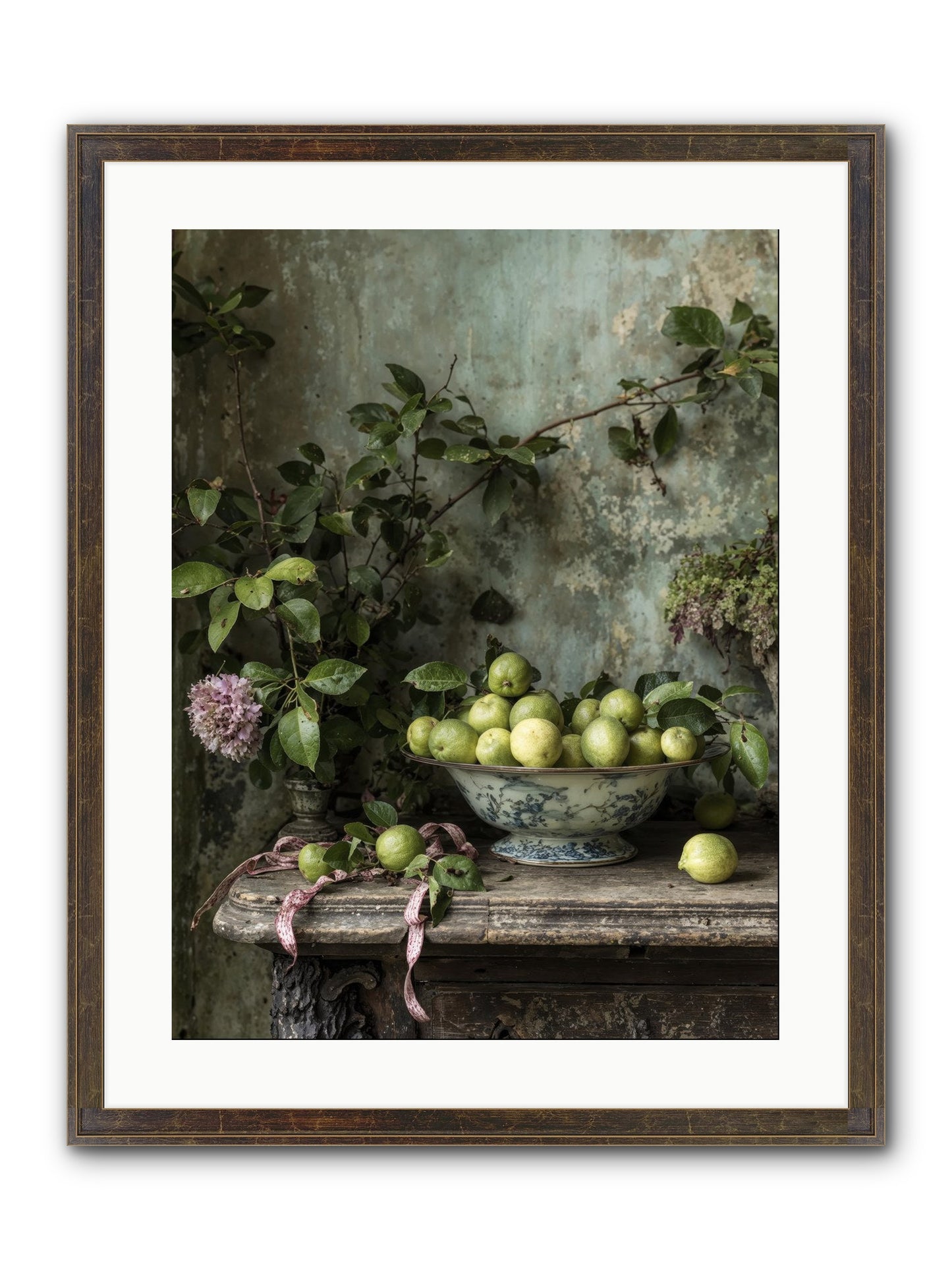 Plein Air Framed Print - Slimwoods Black/Gold 18x24
