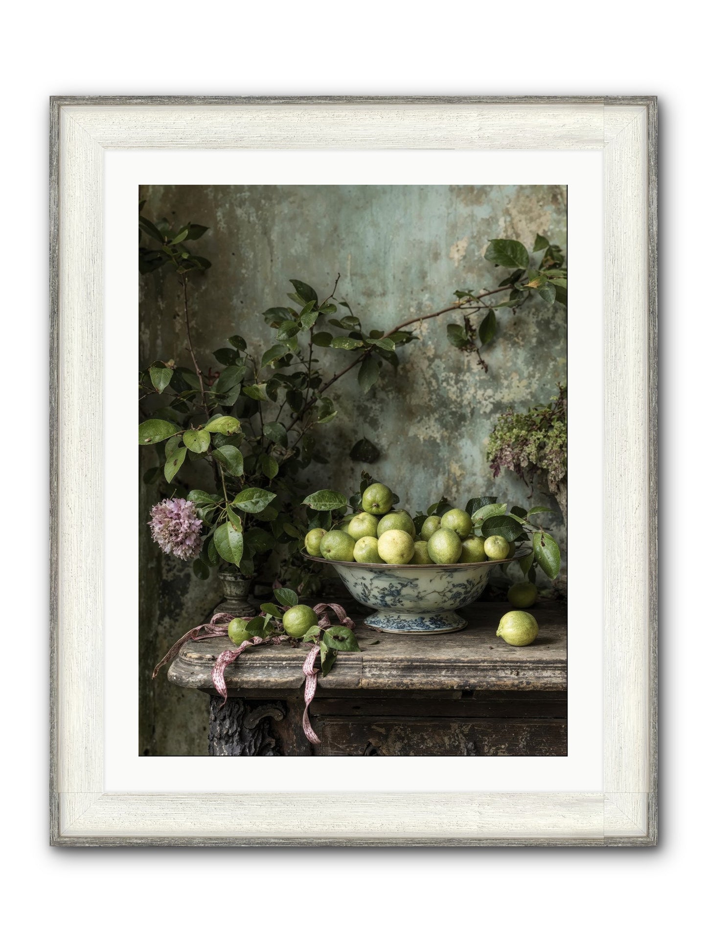 Plein Air Framed Print - Driftwood White 24x32