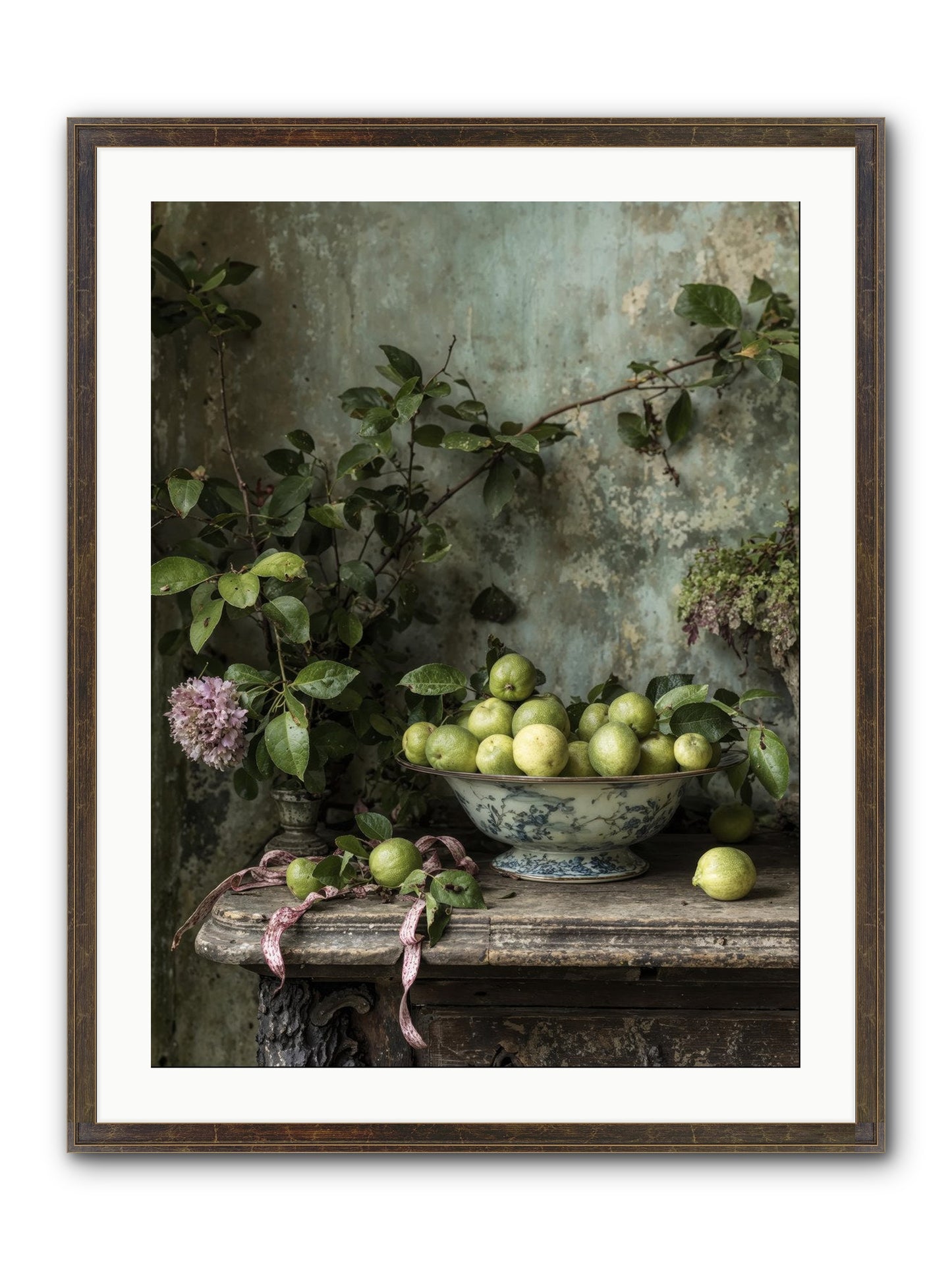 Plein Air Framed Print - Slimwoods Black/Gold 24x32