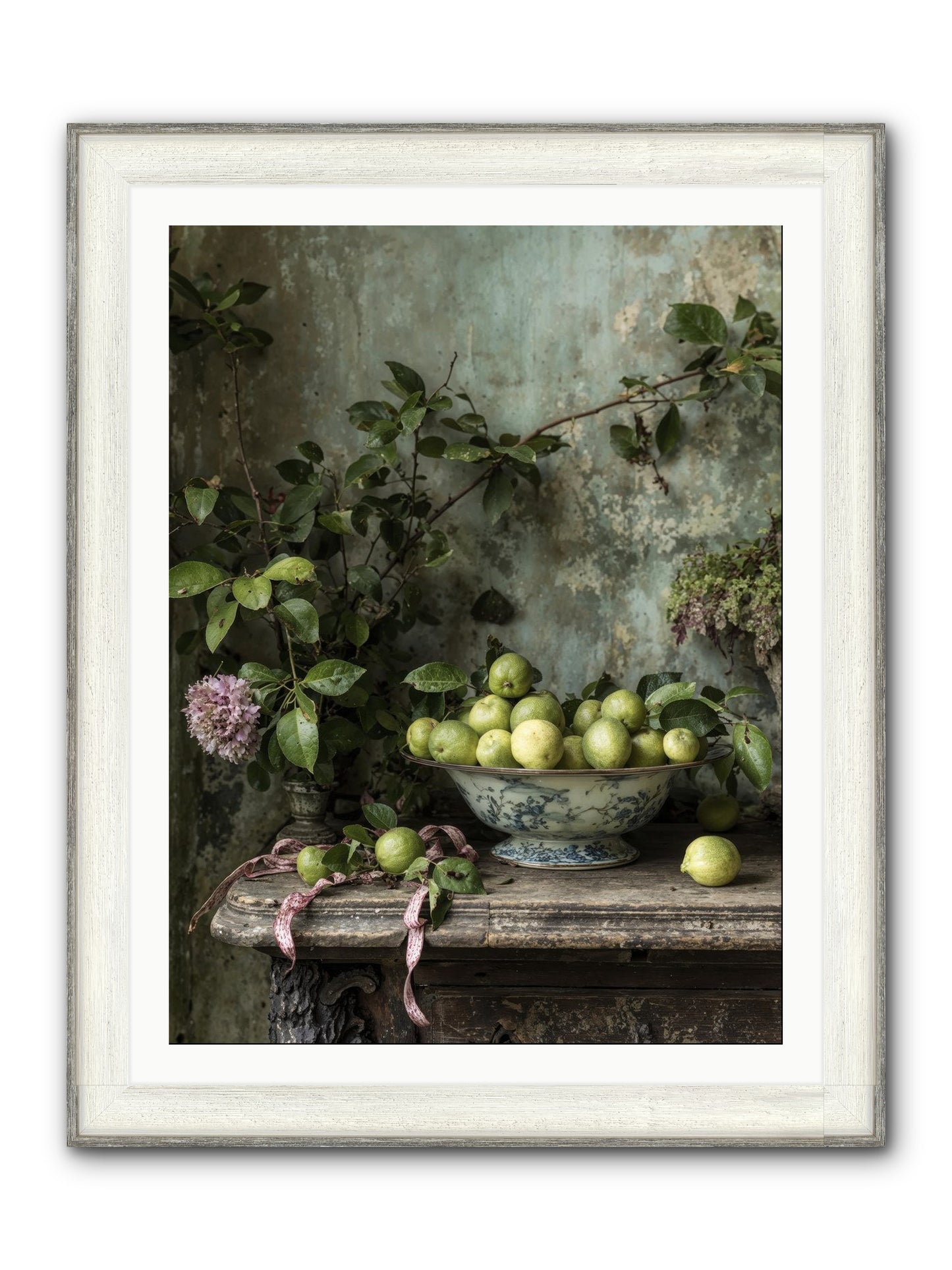 Plein Air Framed Print - Driftwood White 30x40