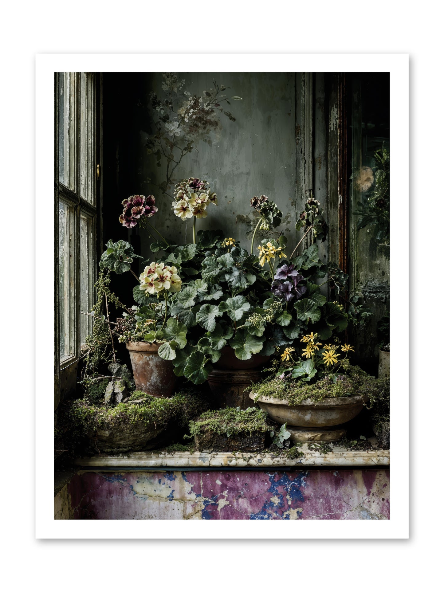 plenty becomes poetry -- Paper Print 18x24