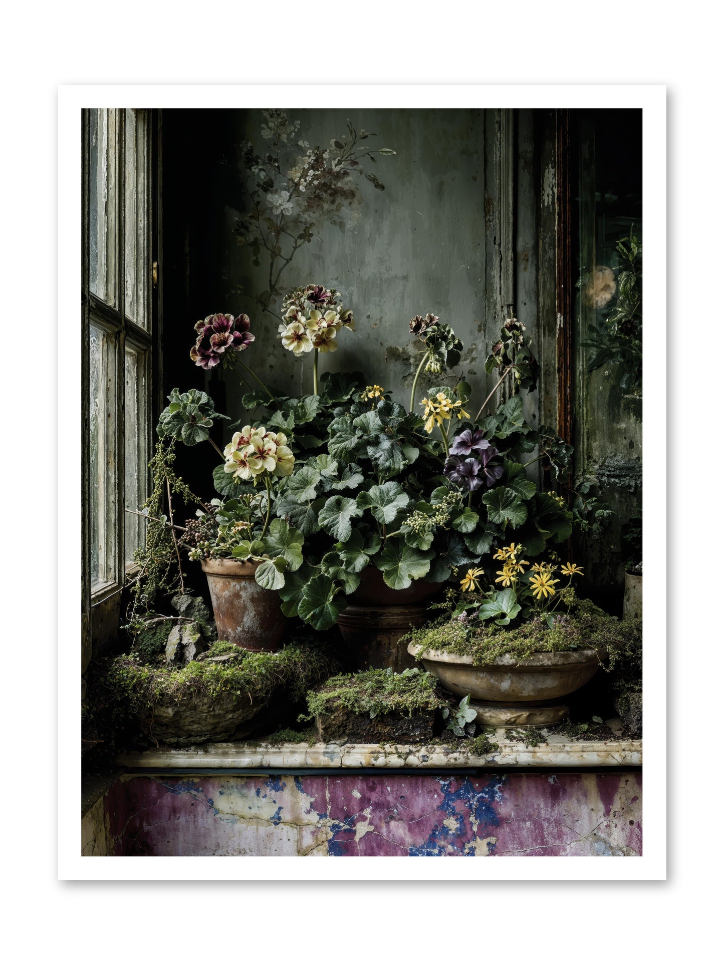 plenty becomes poetry -- Paper Print 24x32