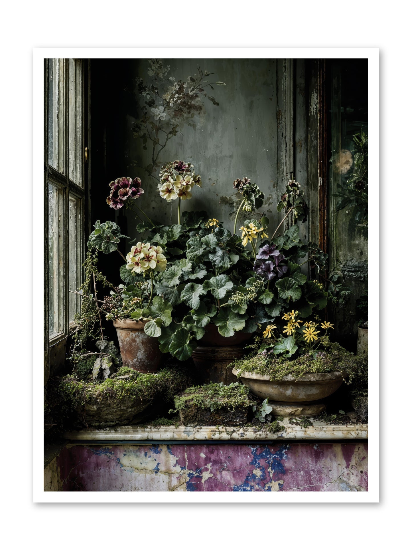 plenty becomes poetry -- Paper Print 30x40