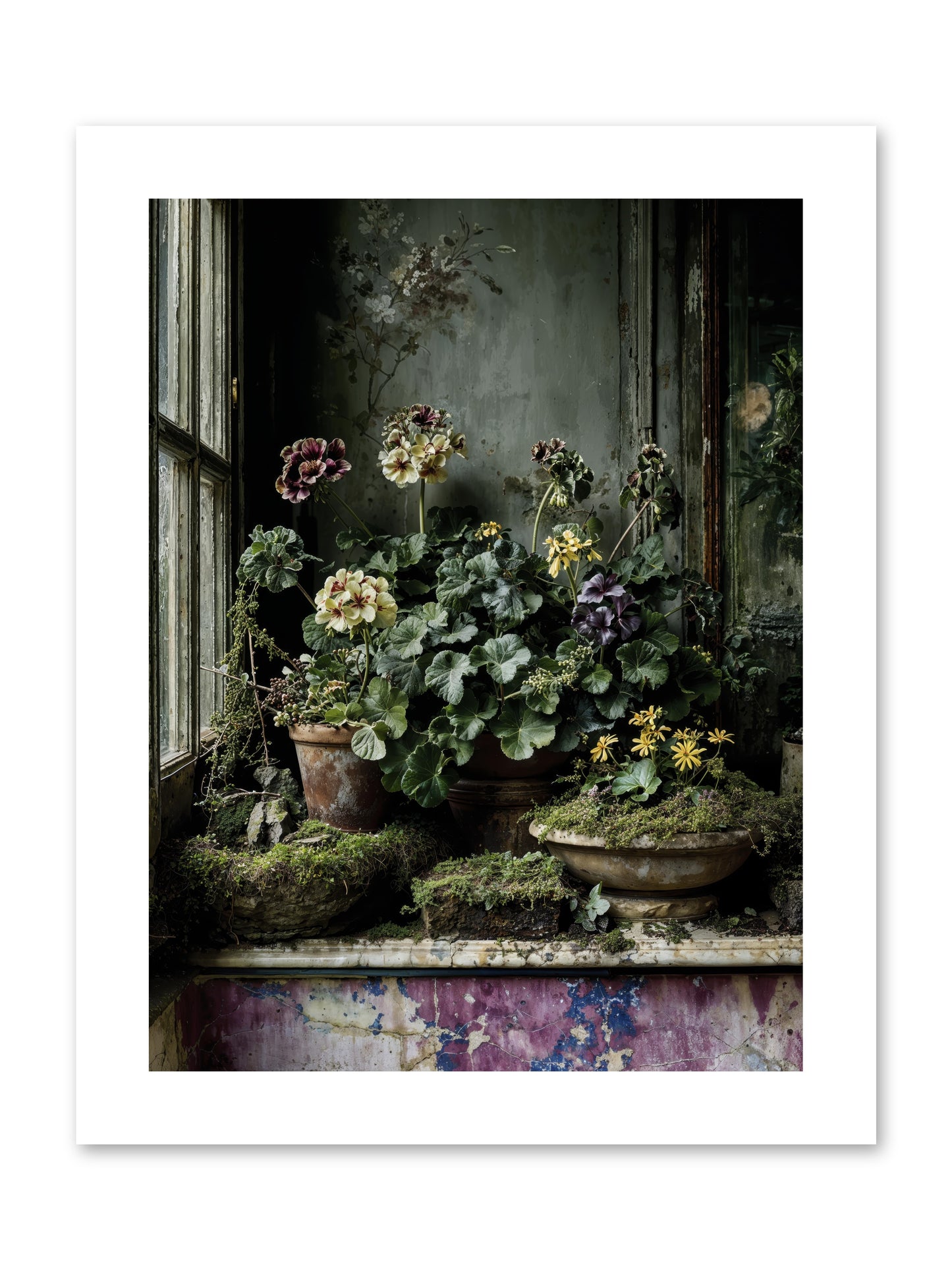 plenty becomes poetry -- Paper Print 9x12