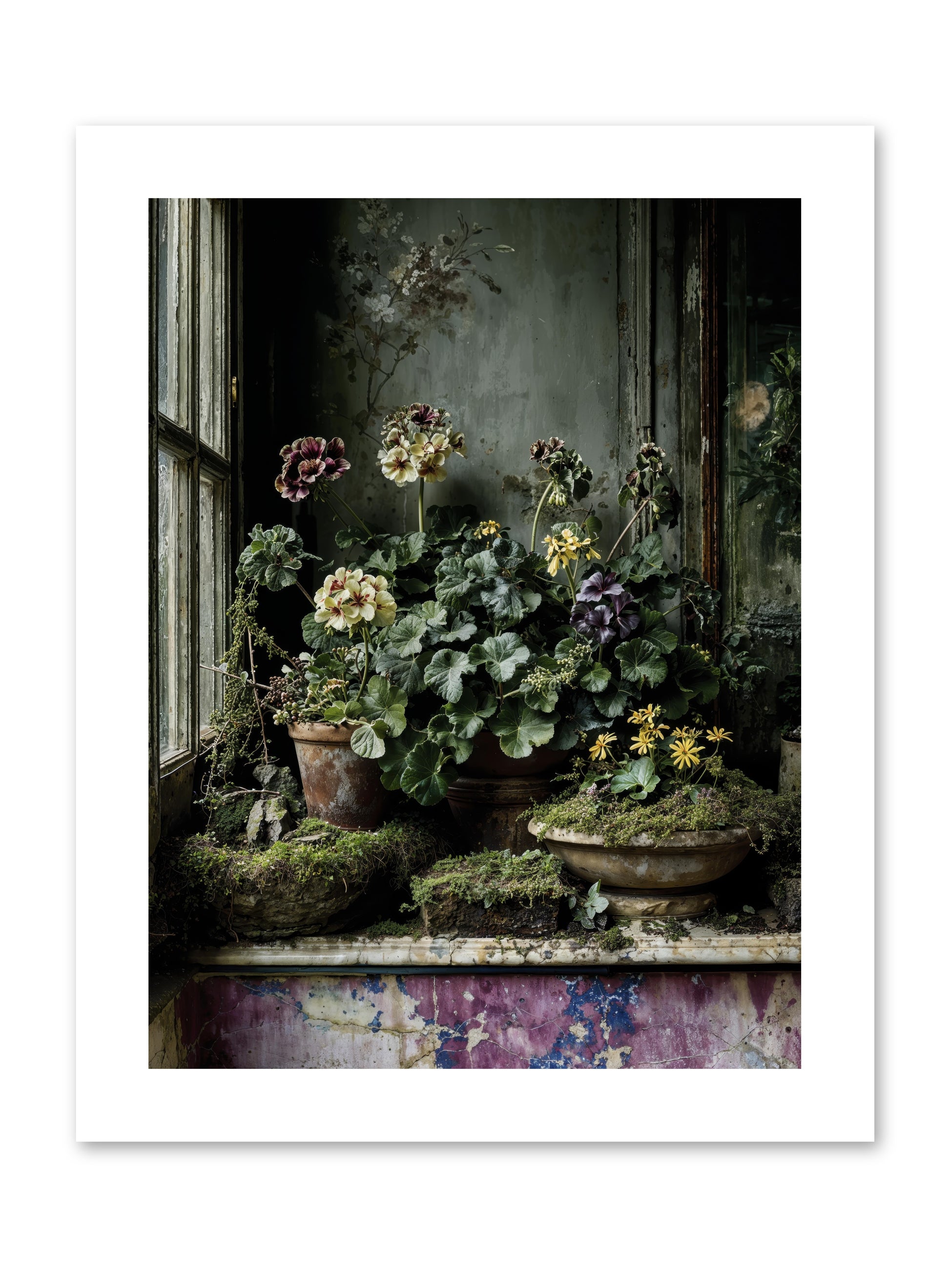 plenty becomes poetry -- Paper Print 9x12