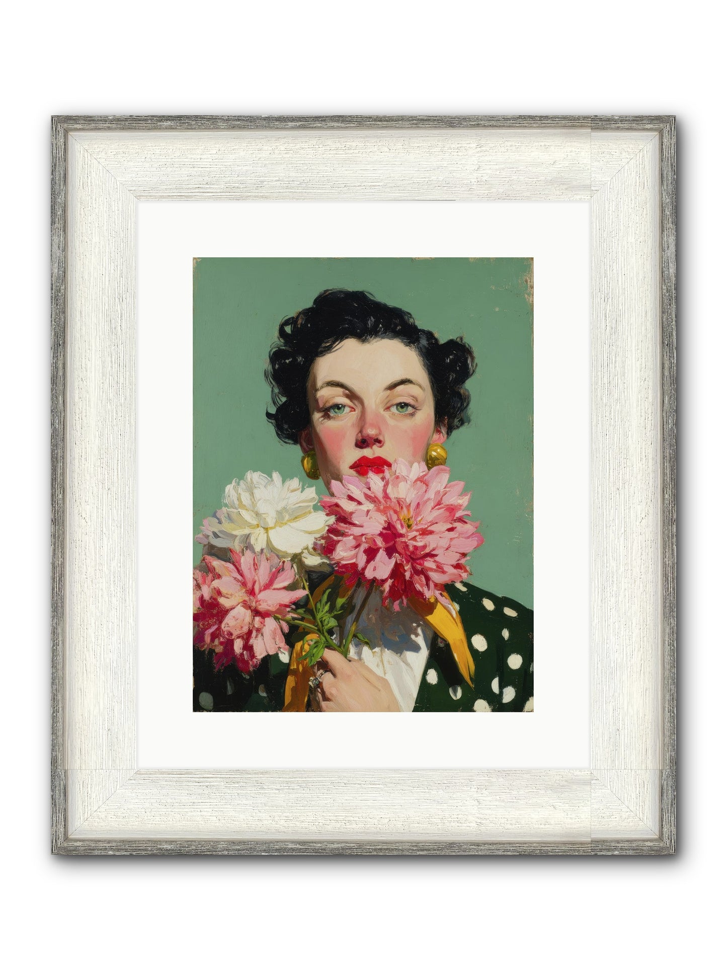Polite Mischief & Co. Framed Print - Driftwood White 12x16