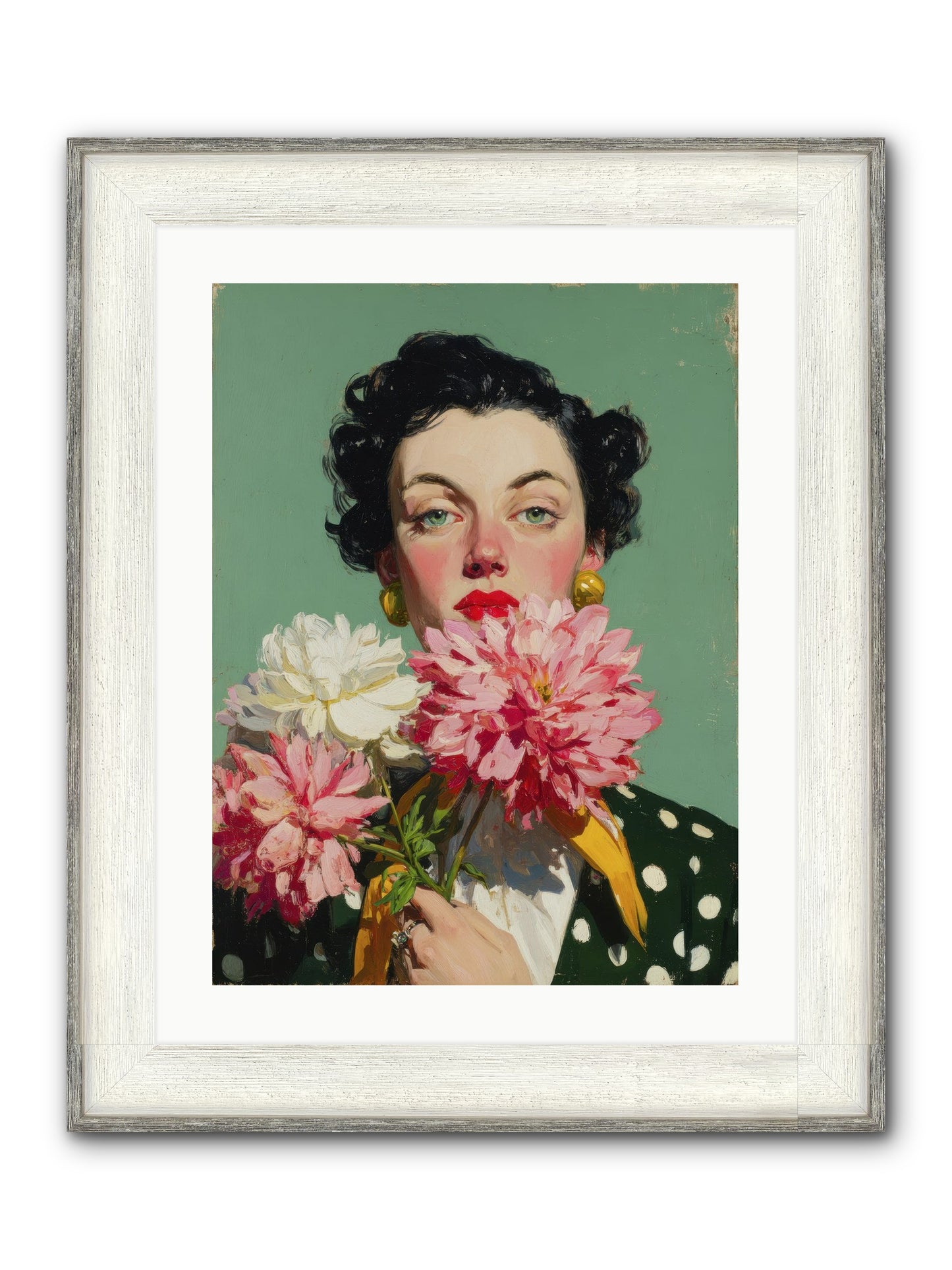 Polite Mischief & Co. Framed Print - Driftwood White 18x24