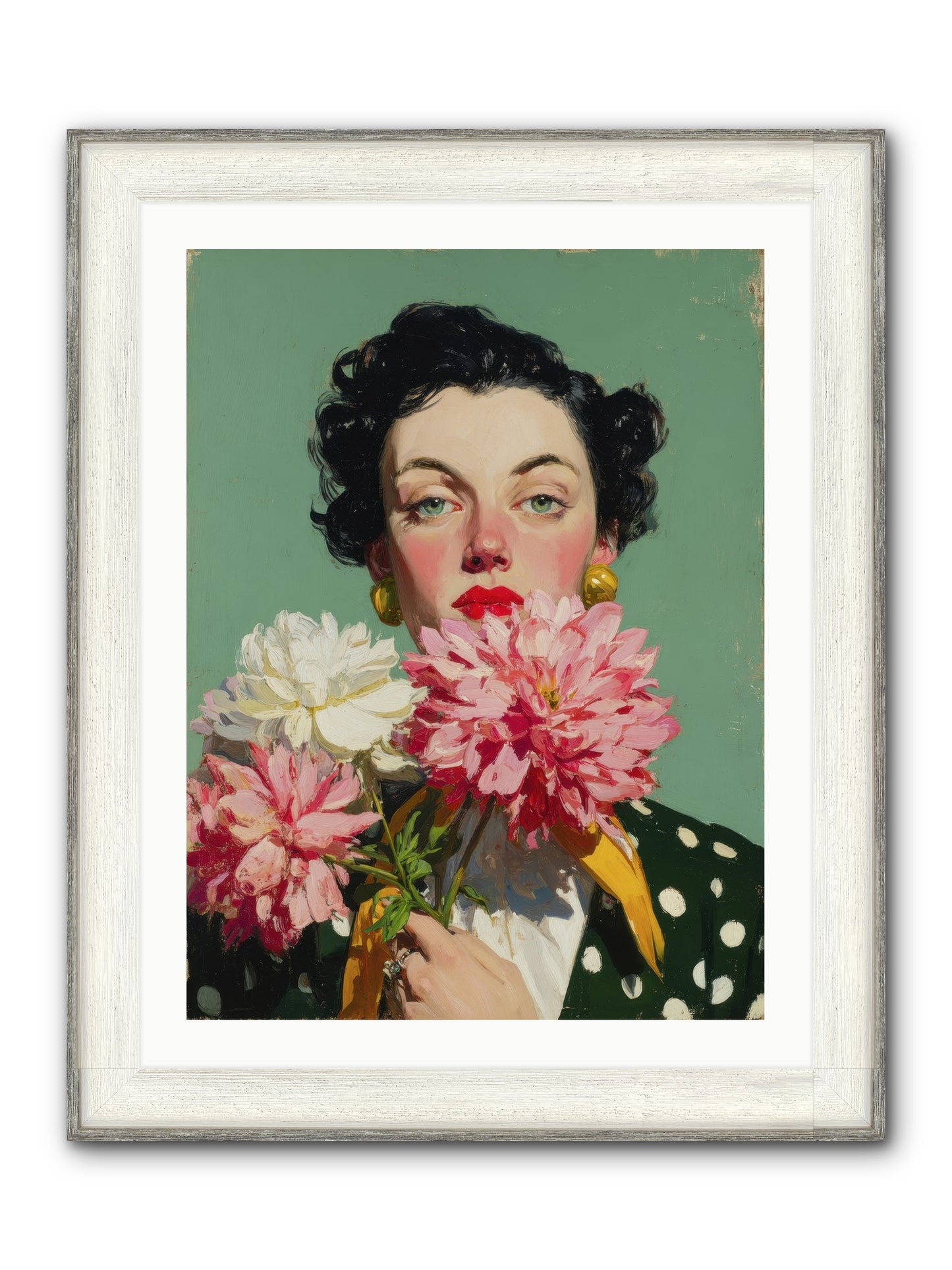 Polite Mischief & Co. Framed Print - Driftwood White 24x32