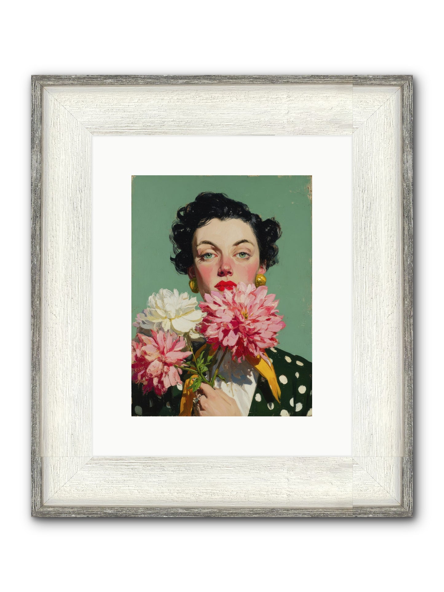 Polite Mischief & Co. Framed Print - Driftwood White 9x12