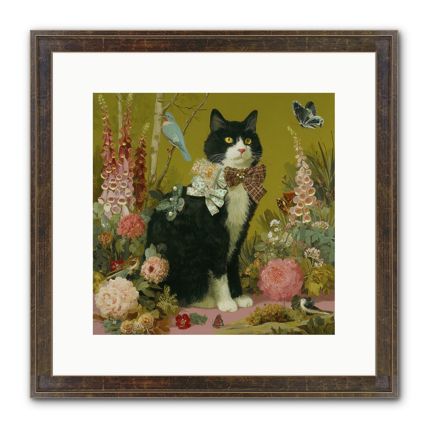 Portraits Of June Framed Print - Slimwoods Black/Gold 12x12