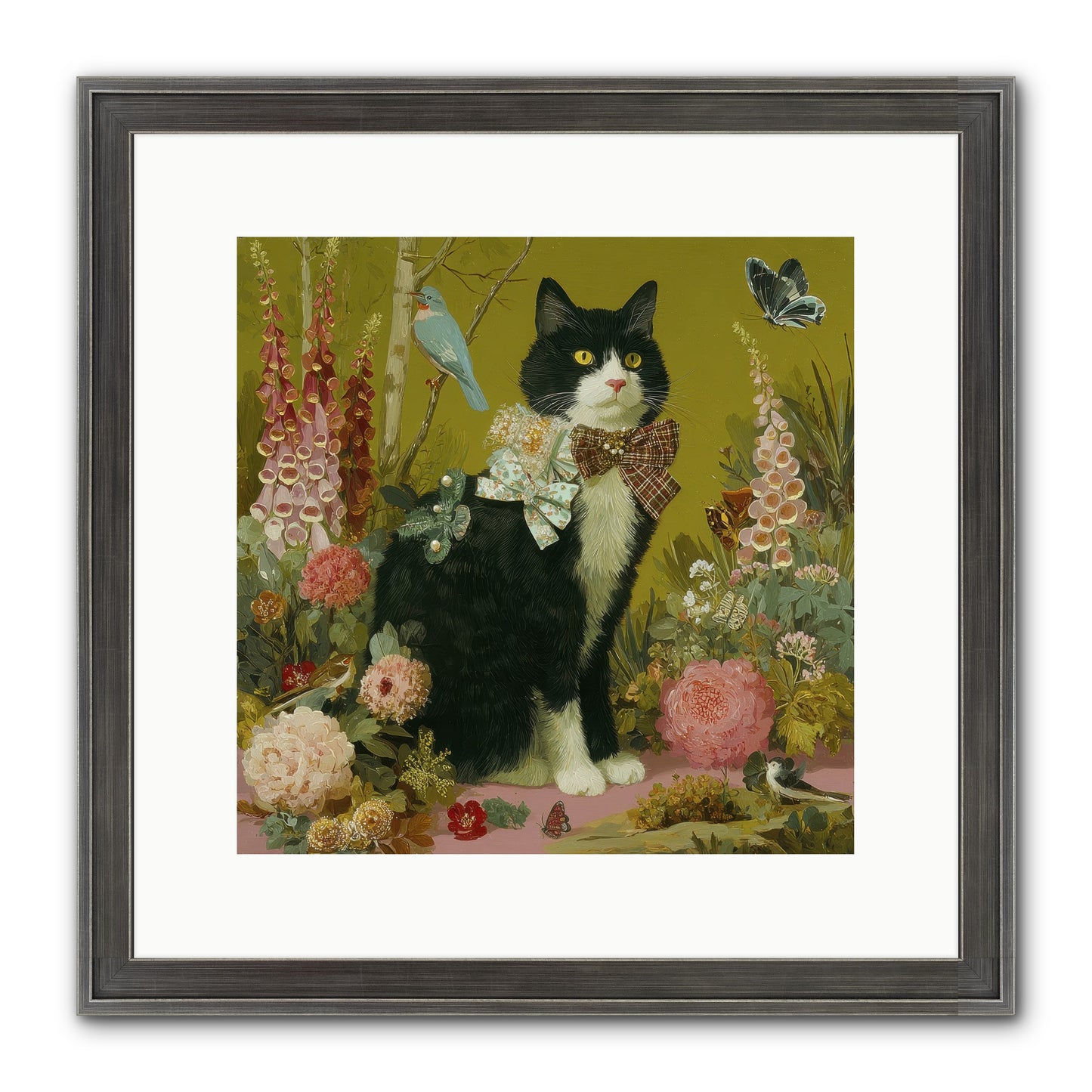 Portraits Of June Framed Print - Slimwoods Black/Silver 12x12