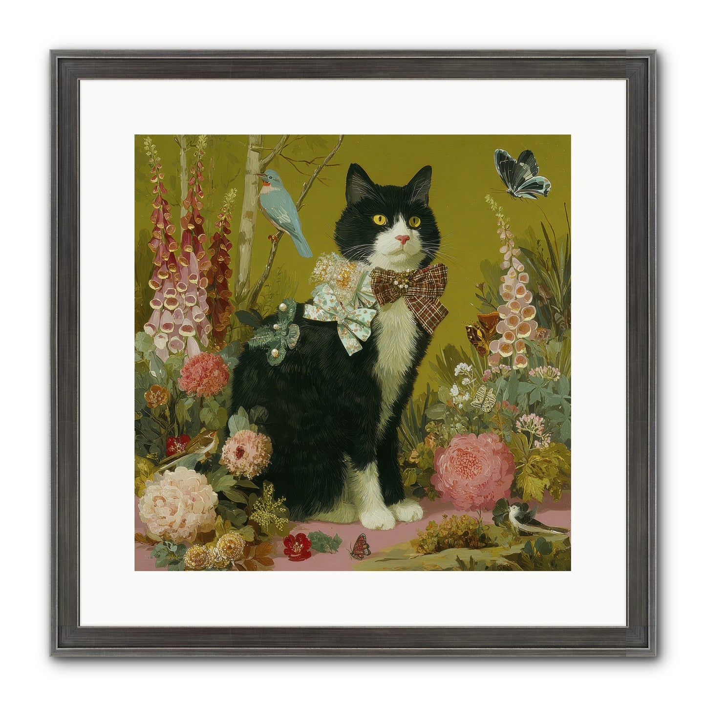 Portraits Of June Framed Print - Slimwoods Black/Silver 16x16