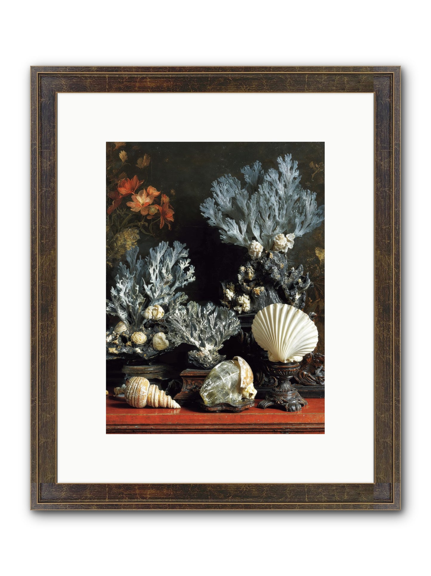 Poseidon's Love Letters Framed Print - Slimwoods Black/Gold 9x12