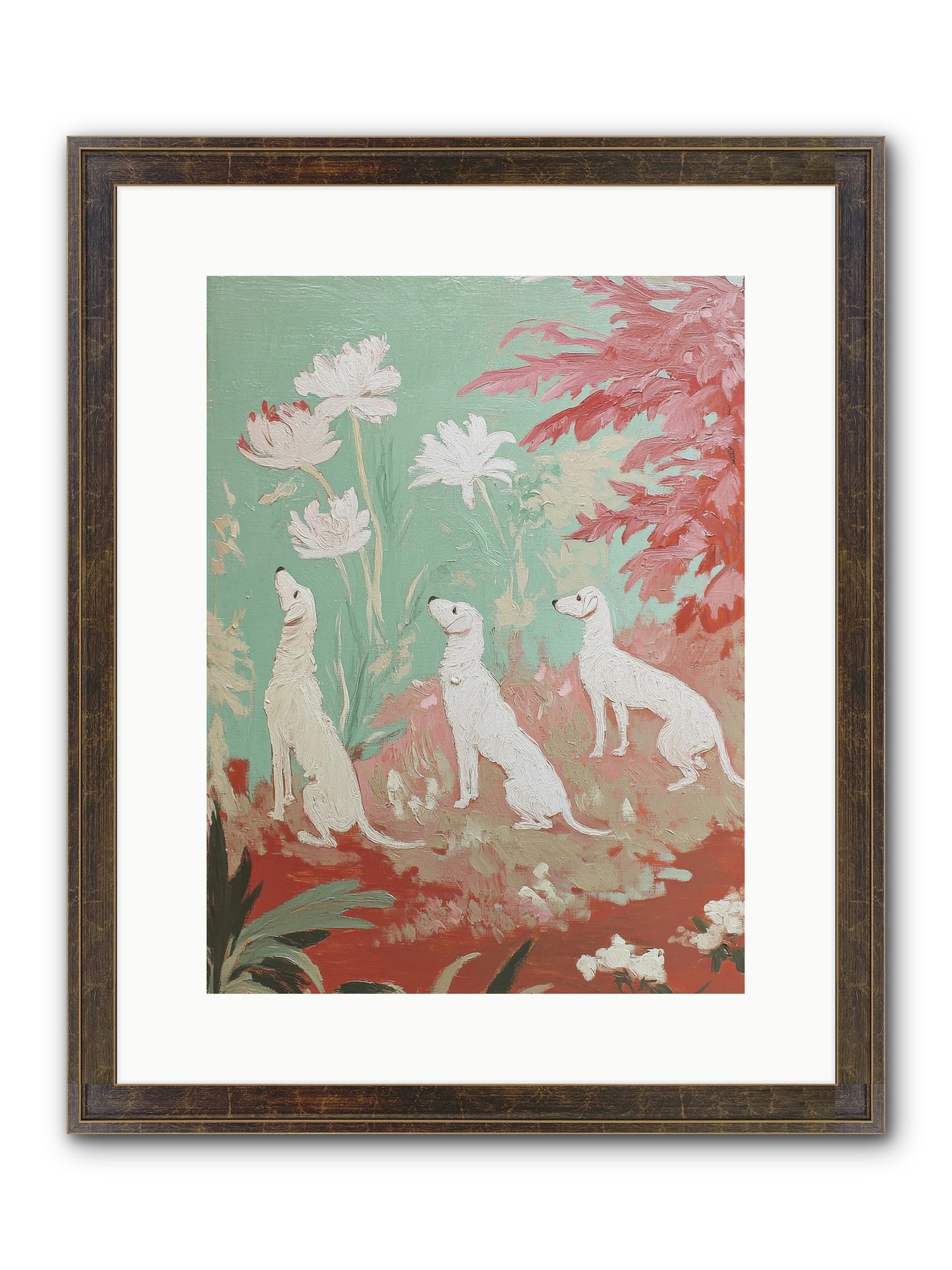 Prairie Companions Framed Print - Slimwoods Black/Gold 12x16