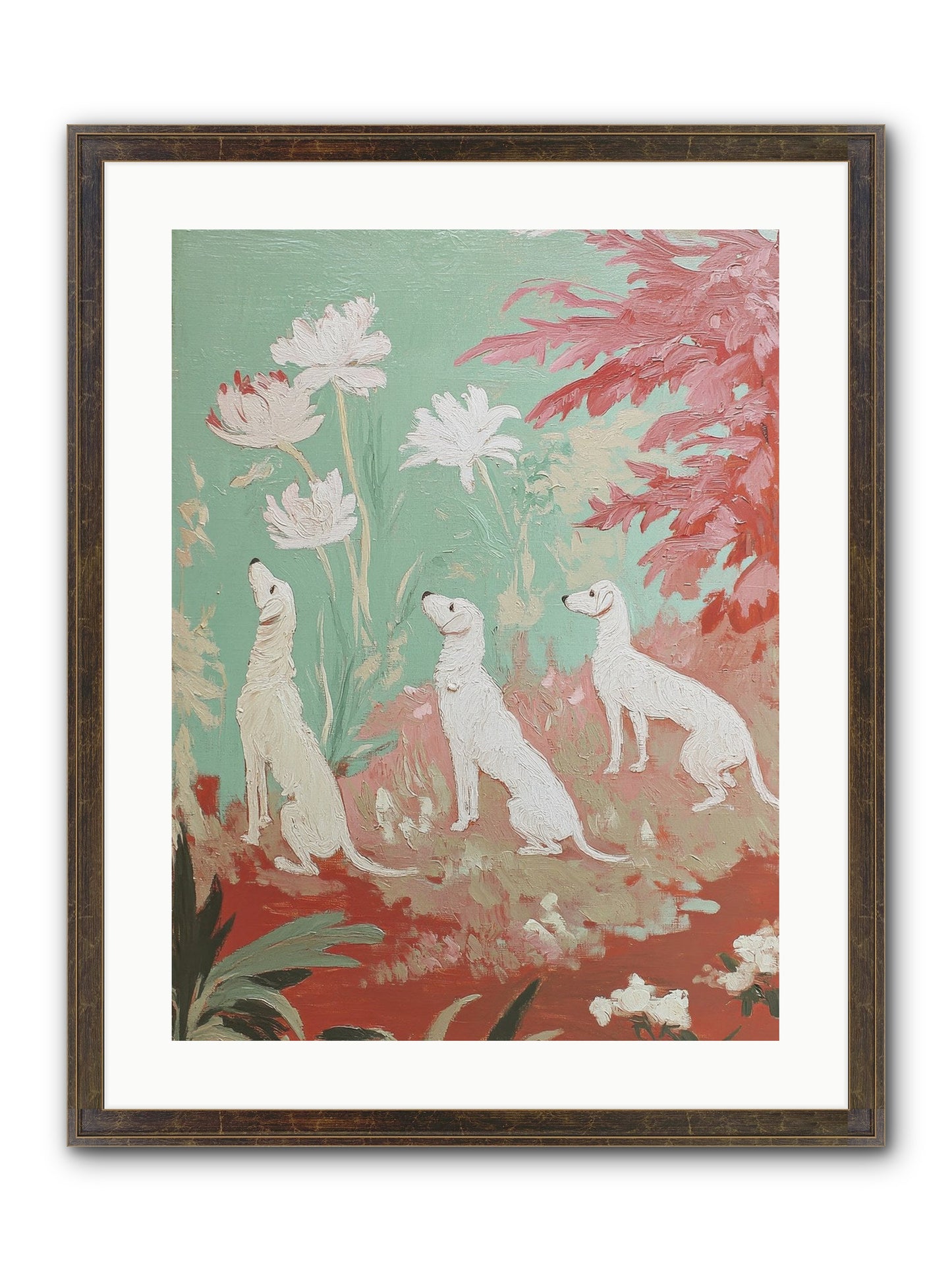 Prairie Companions Framed Print - Slimwoods Black/Gold 18x24