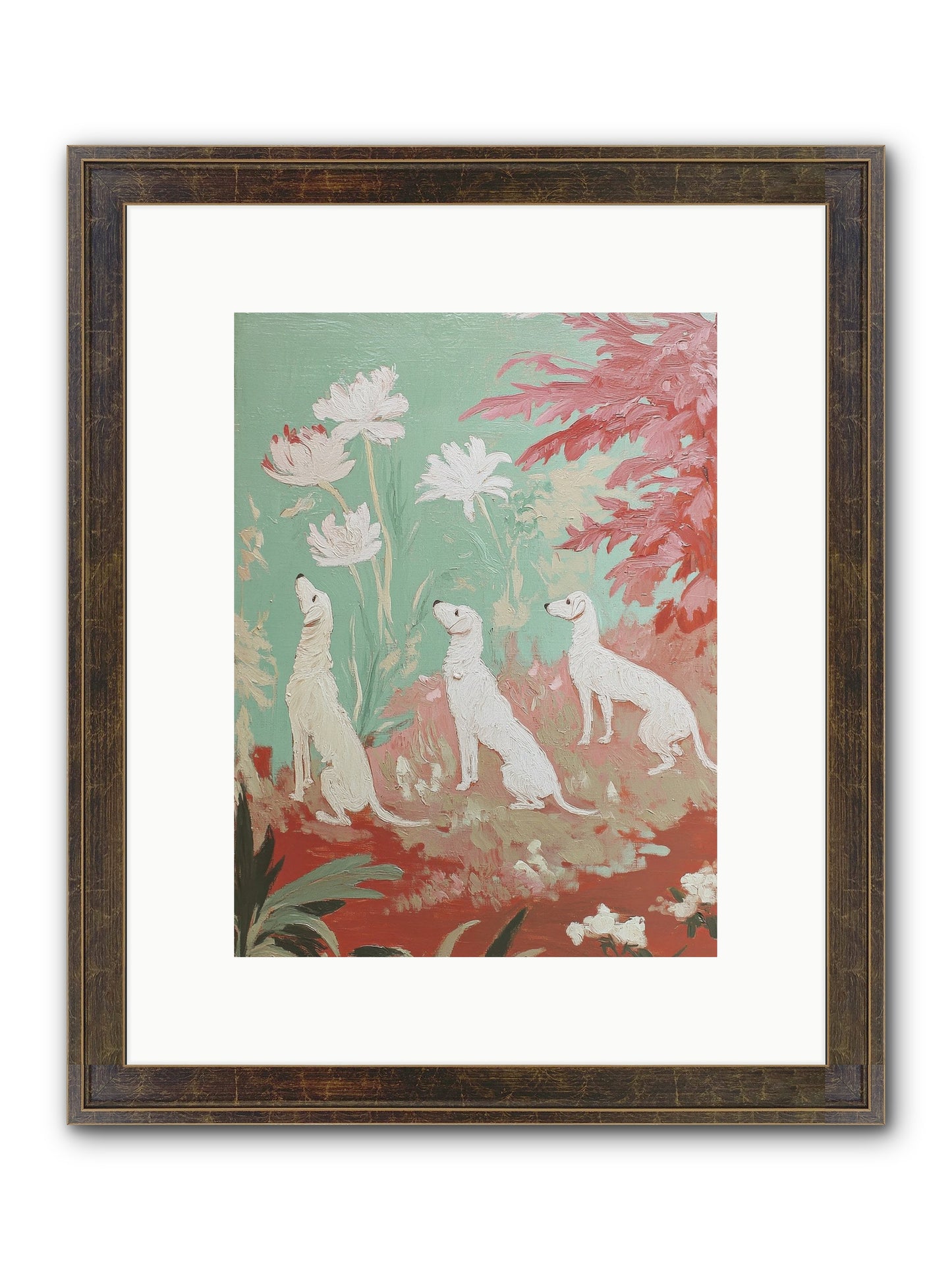 Prairie Companions Framed Print - Slimwoods Black/Gold 9x12
