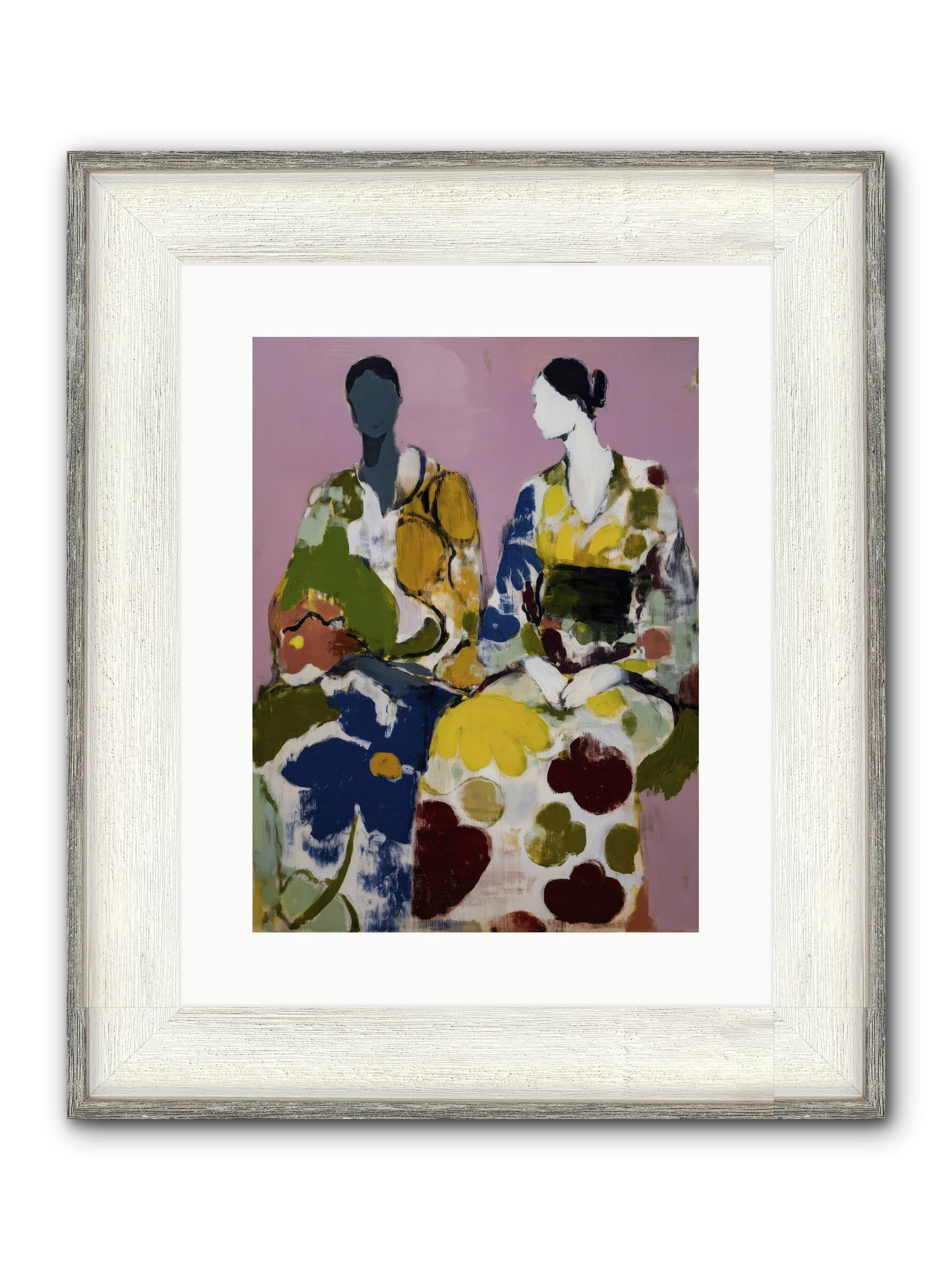 Prelude Framed Print - Driftwood White 12x16