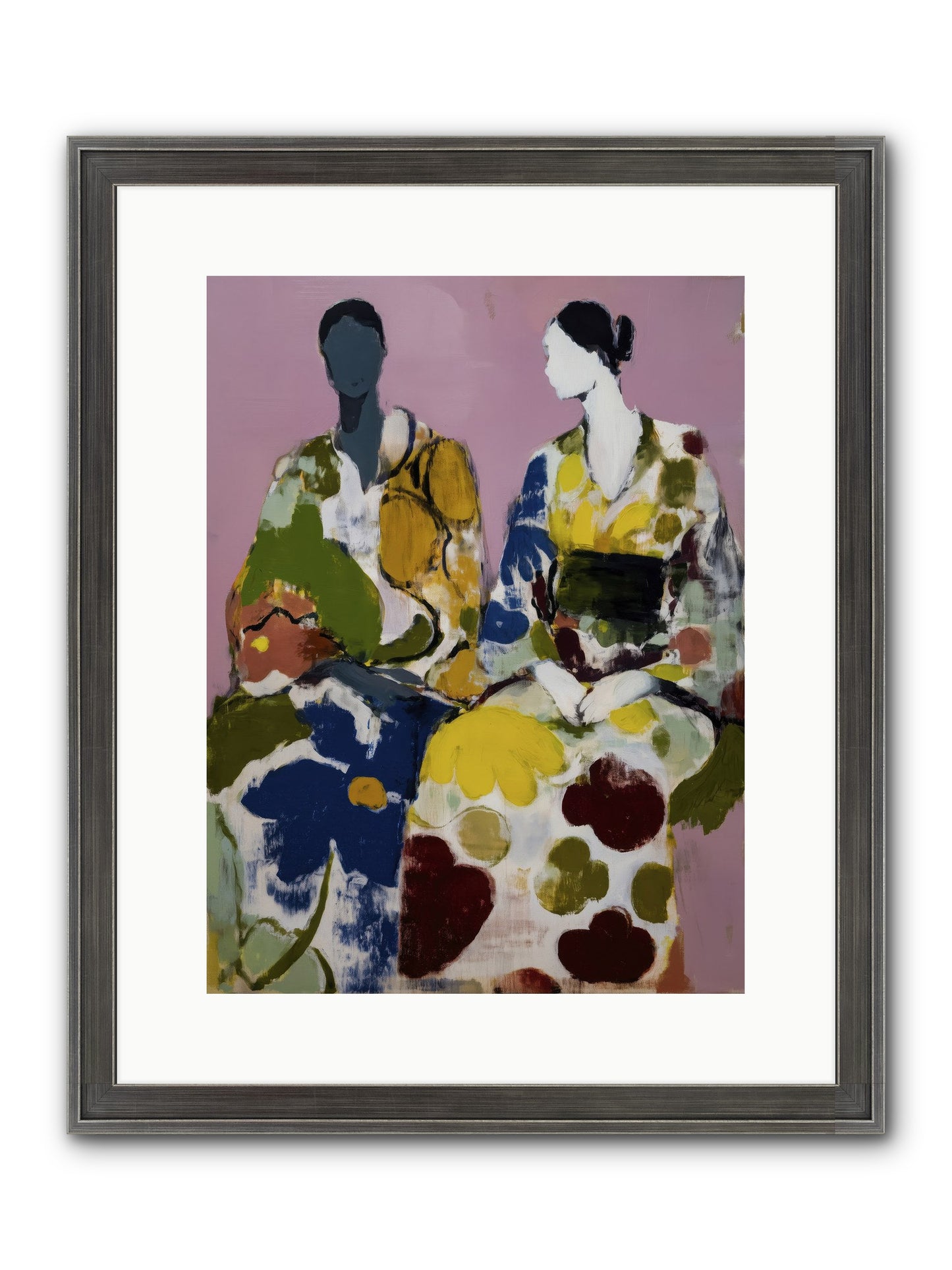 Prelude Framed Print - Slimwoods Black/Silver 12x16