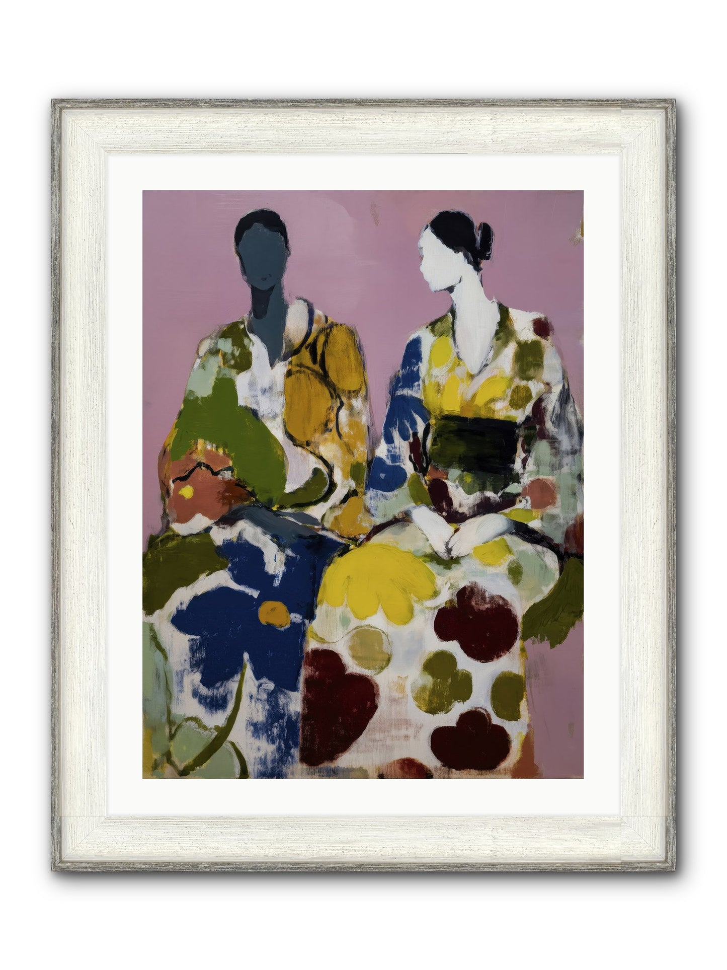 Prelude Framed Print - Driftwood White 24x32