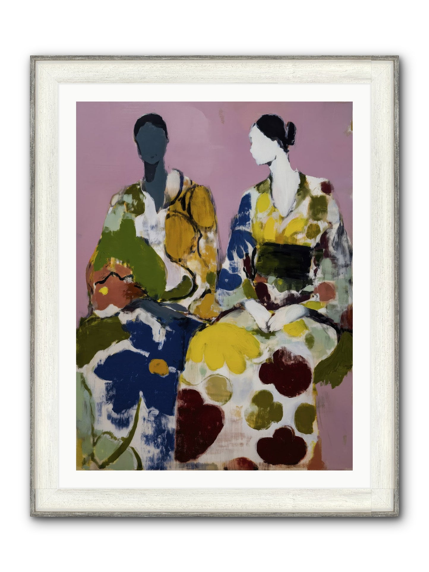 Prelude Framed Print - Driftwood White 30x40