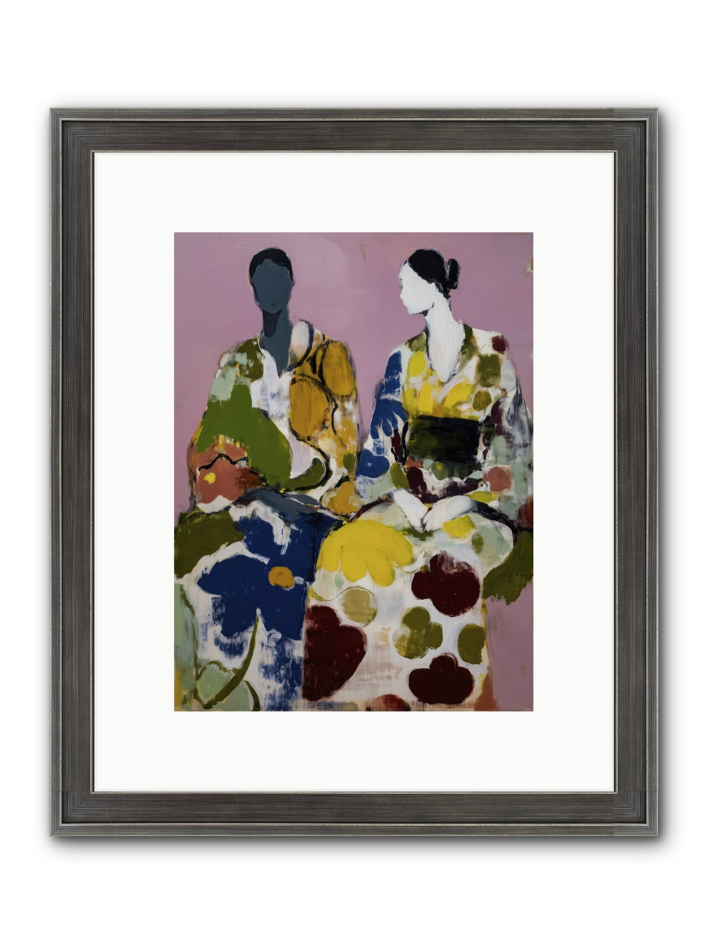 Prelude Framed Print - Slimwoods Black/Silver 9x12