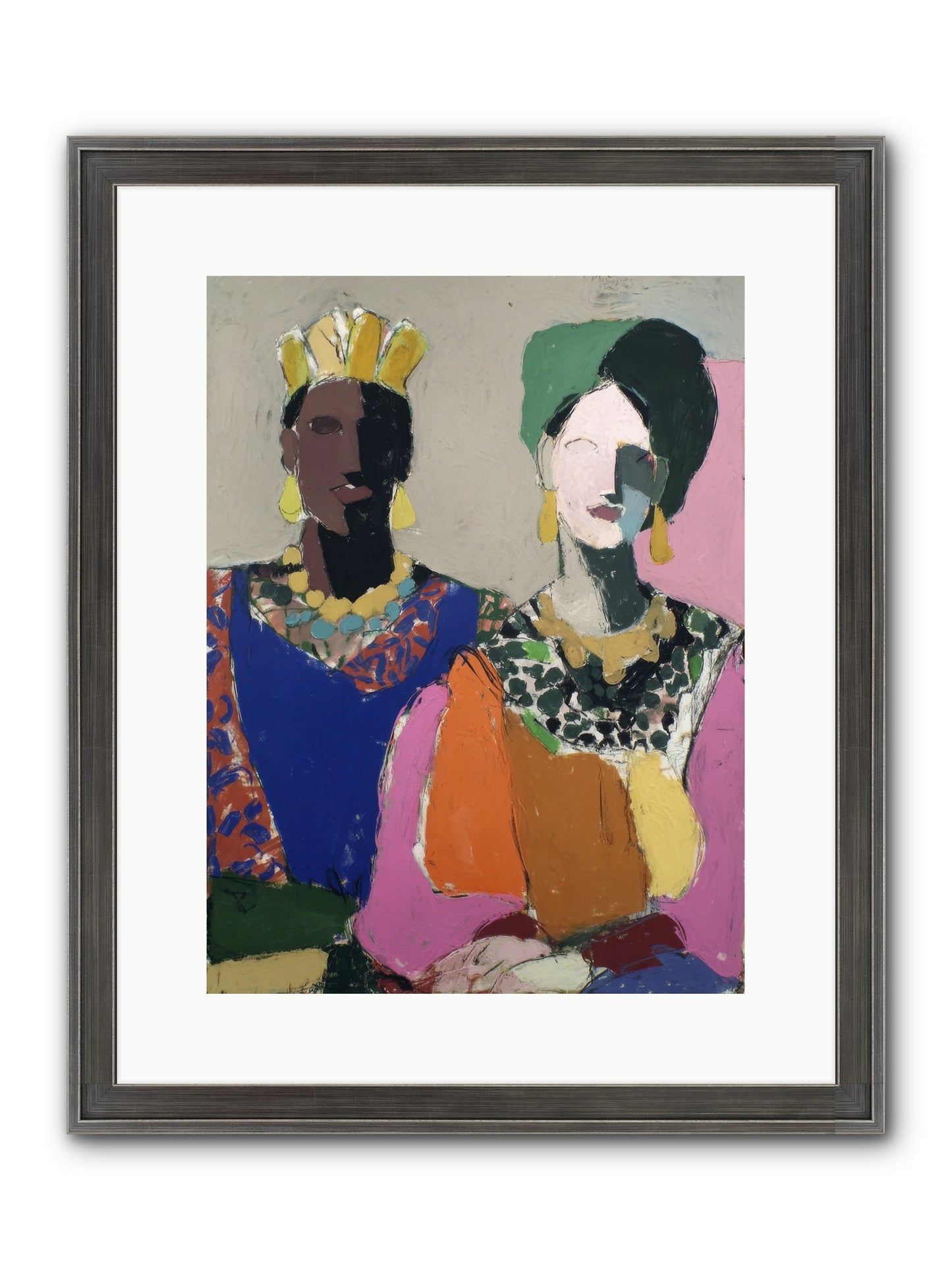 Preserved Framed Print - Slimwoods Black/Silver 12x16