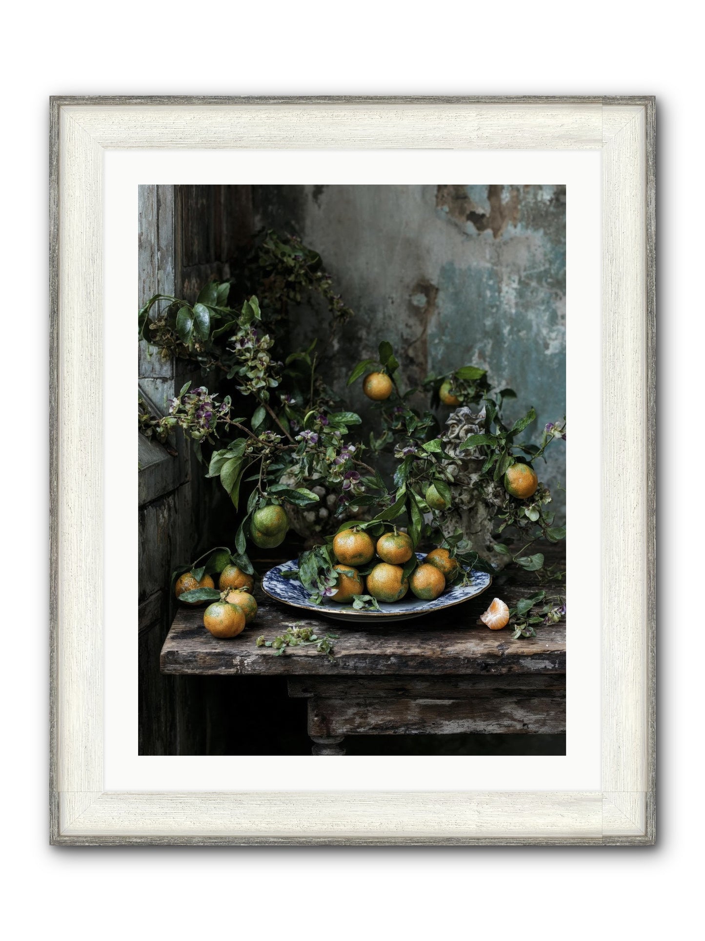 Pretty Things Framed Print - Driftwood White 24x32