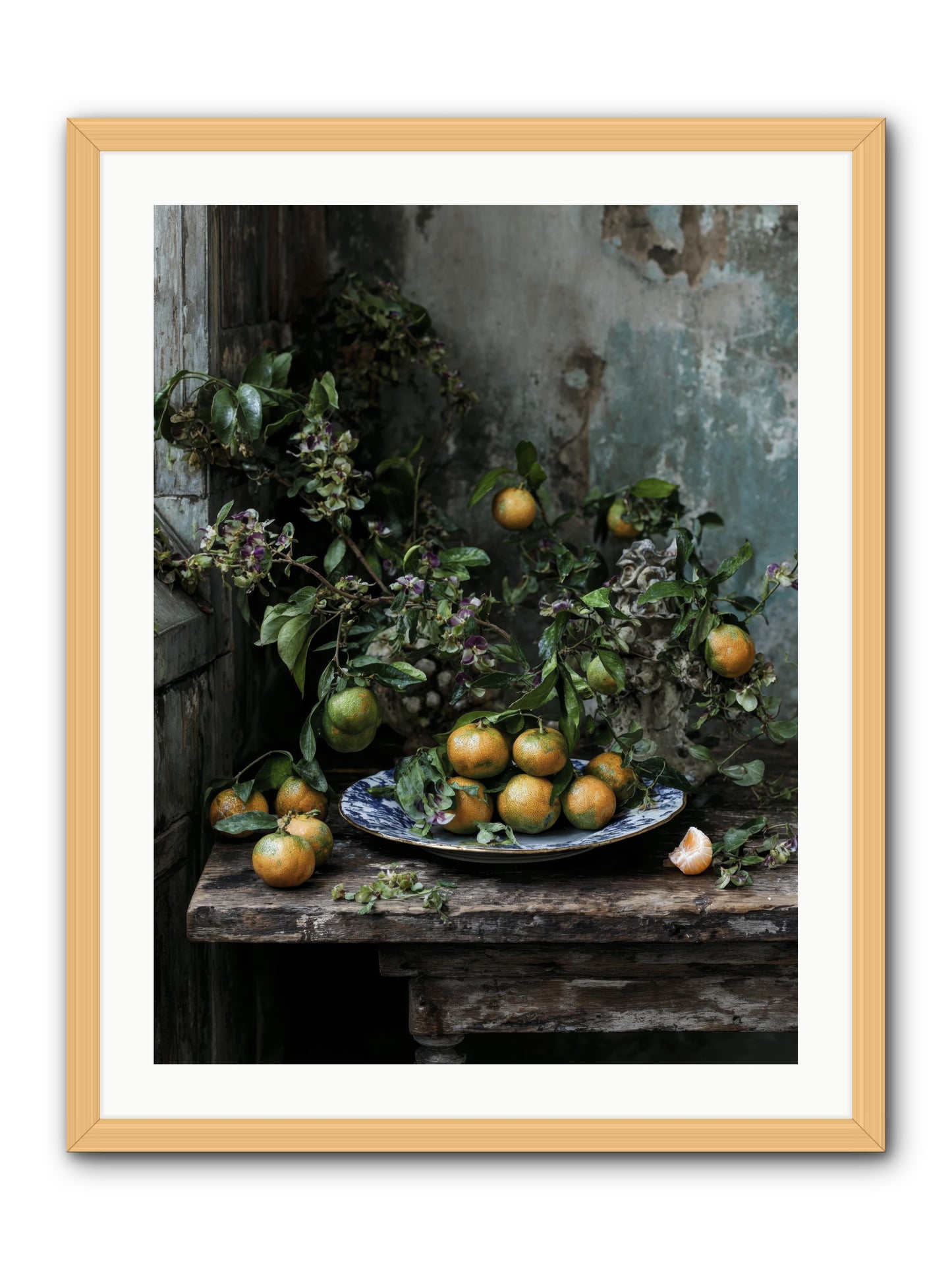 pretty things -- Framed Print - Natural 24x32
