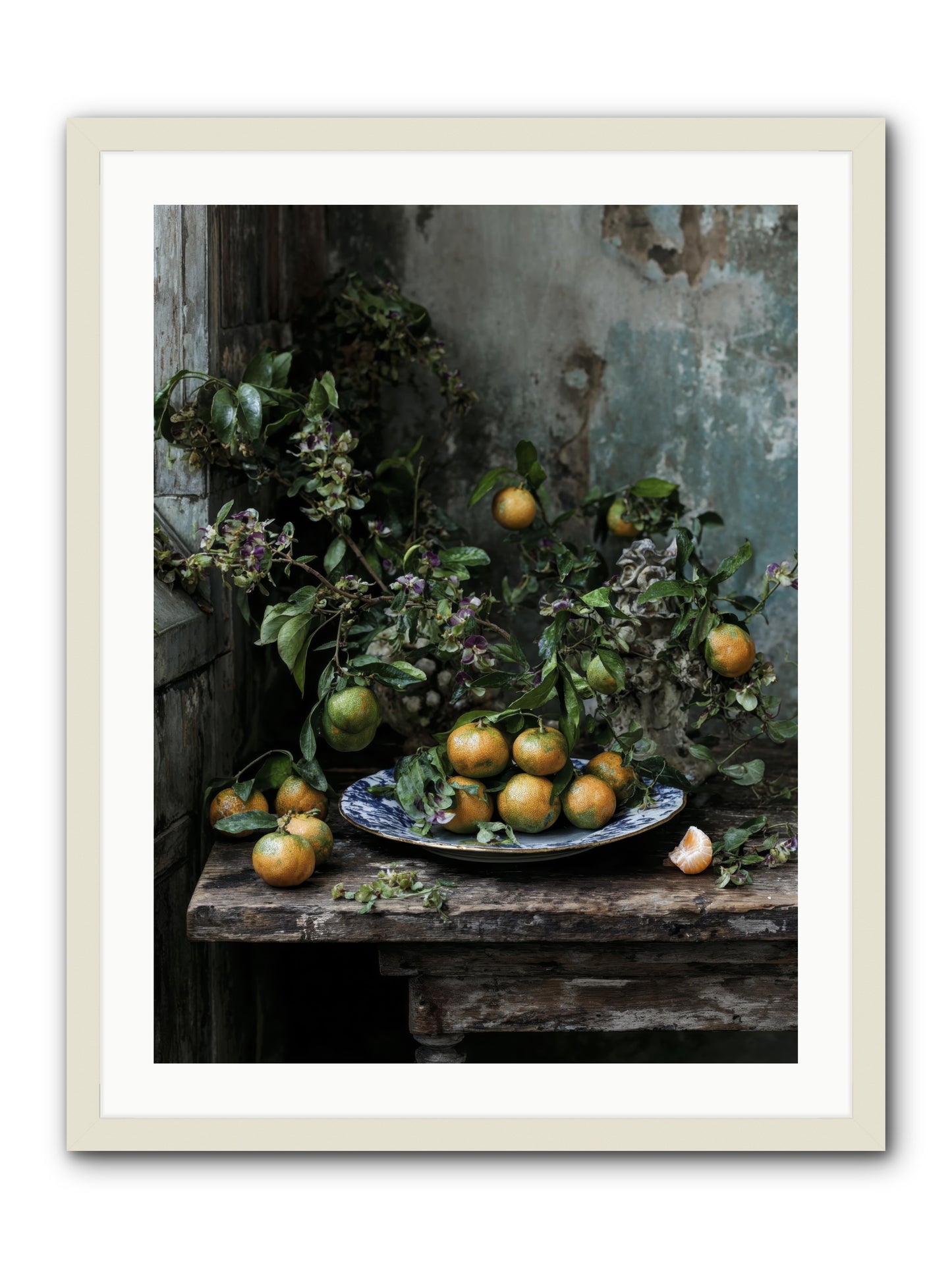 pretty things -- Framed Print - White 24x32