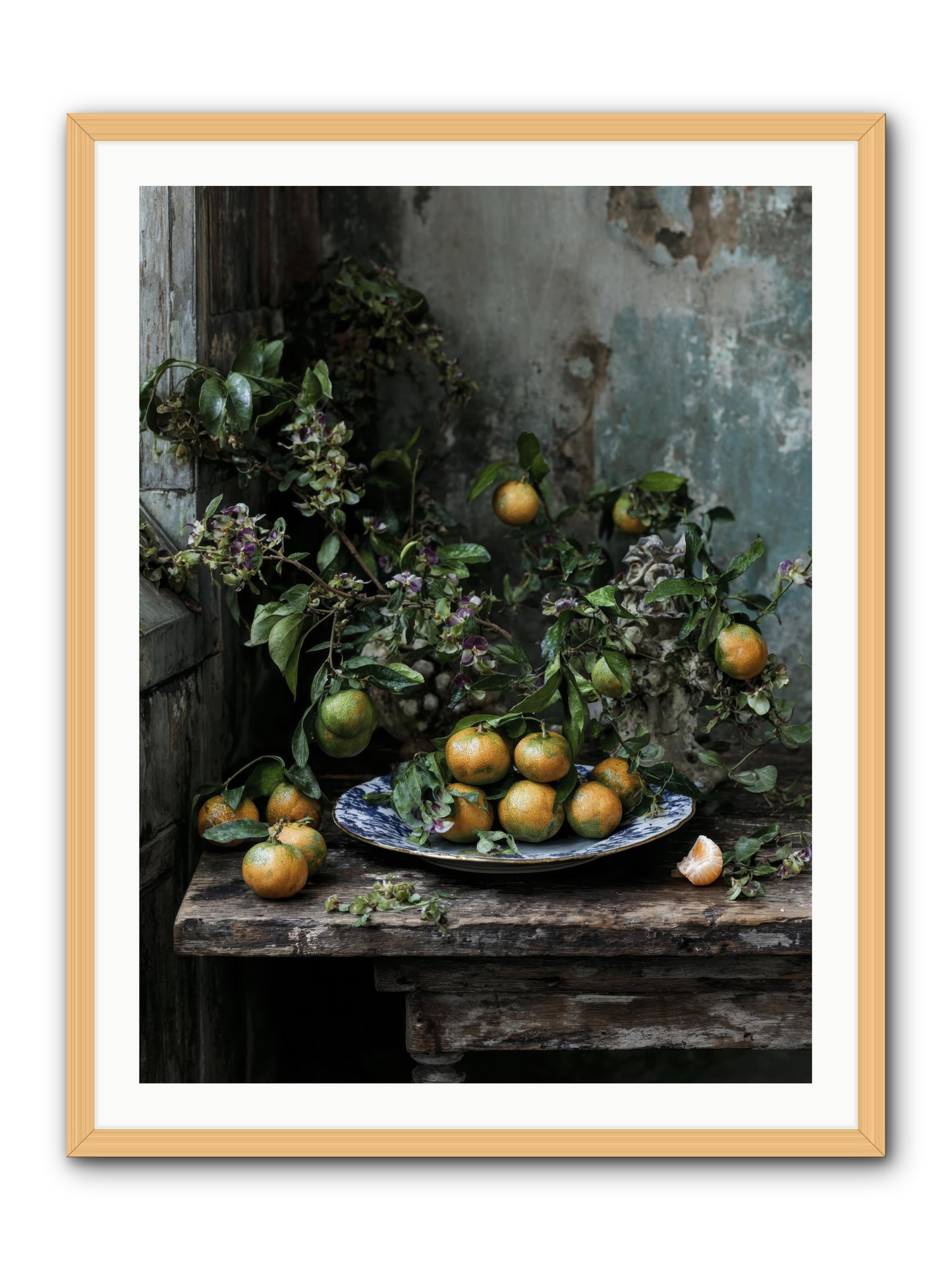 pretty things -- Framed Print - Natural 30x40