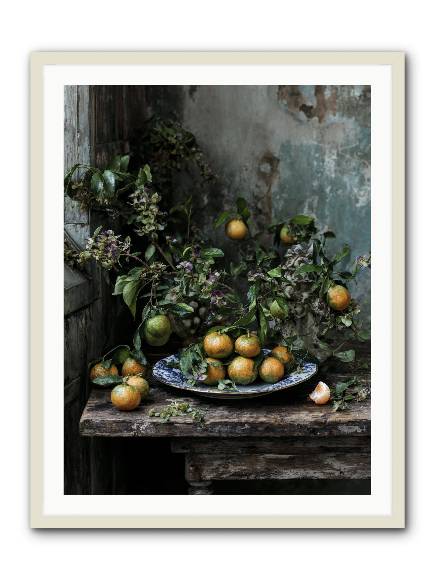 pretty things -- Framed Print - White 30x40